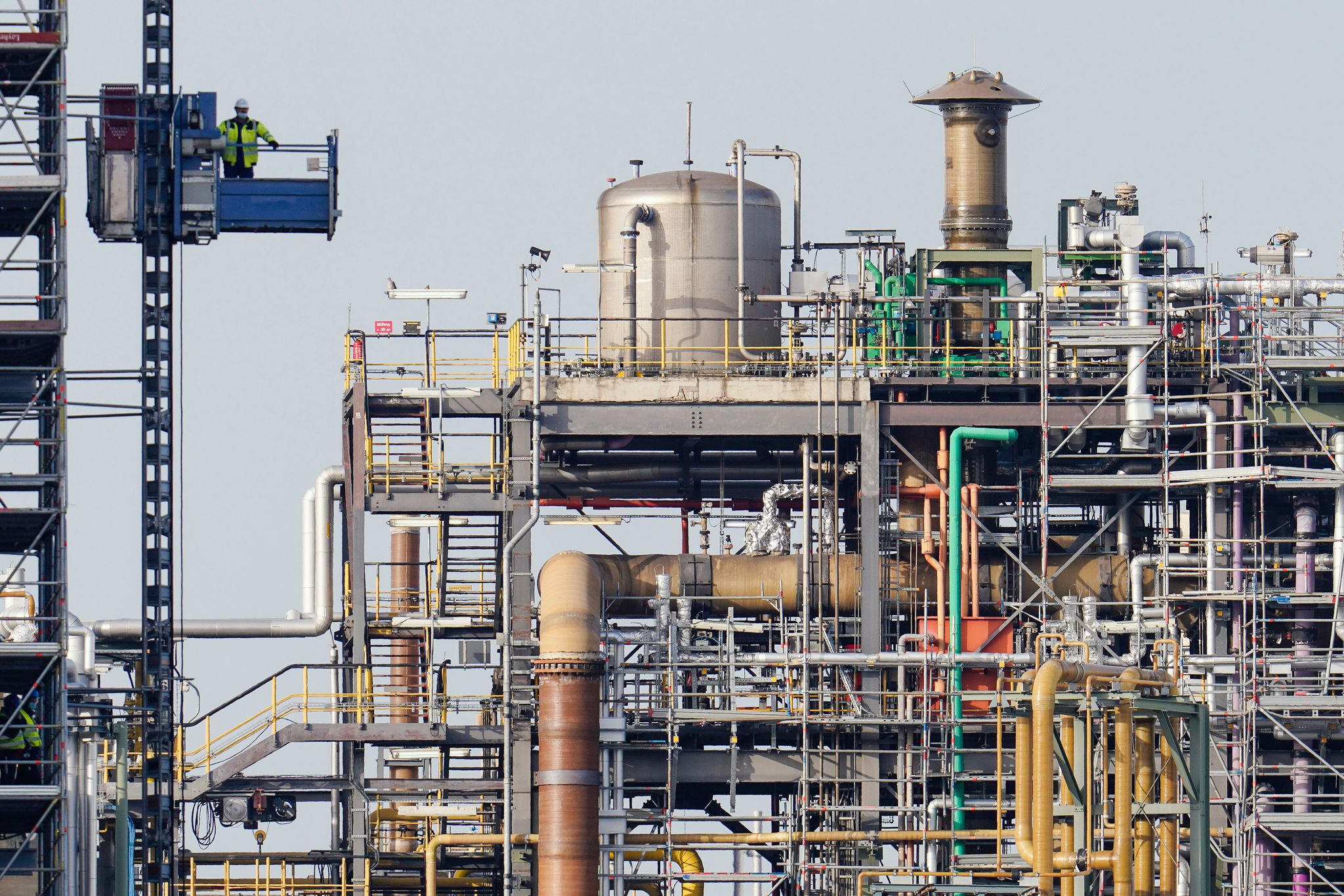 Die Stimmung in der Chemischen Industrie ist abgestürzt. (Archivbild)