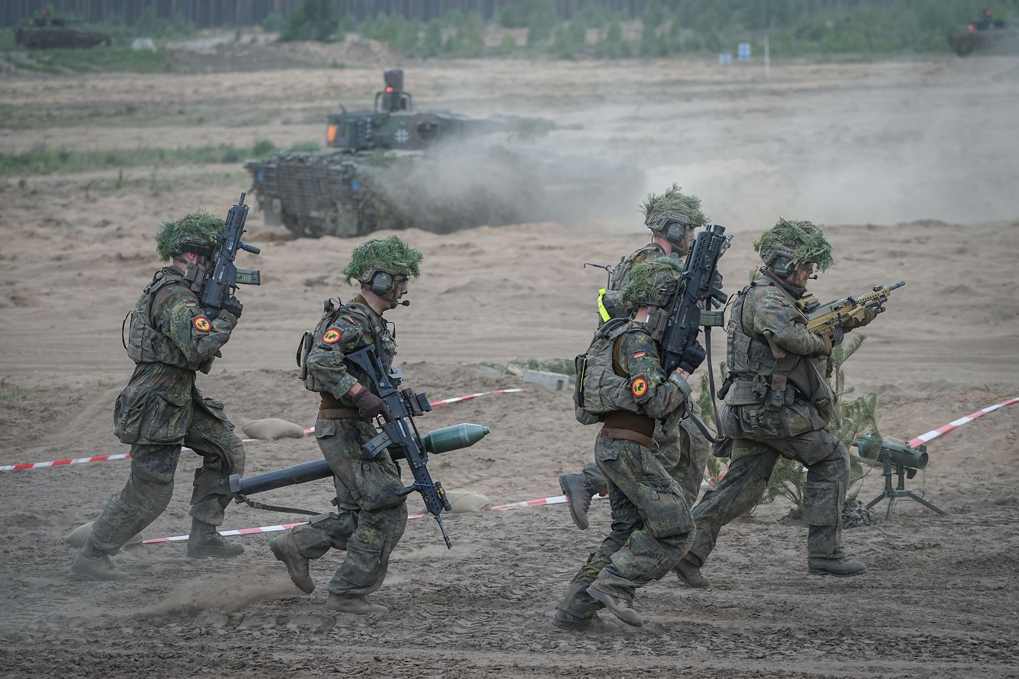 Abschluss der Nato-Übung Quadriga 2024