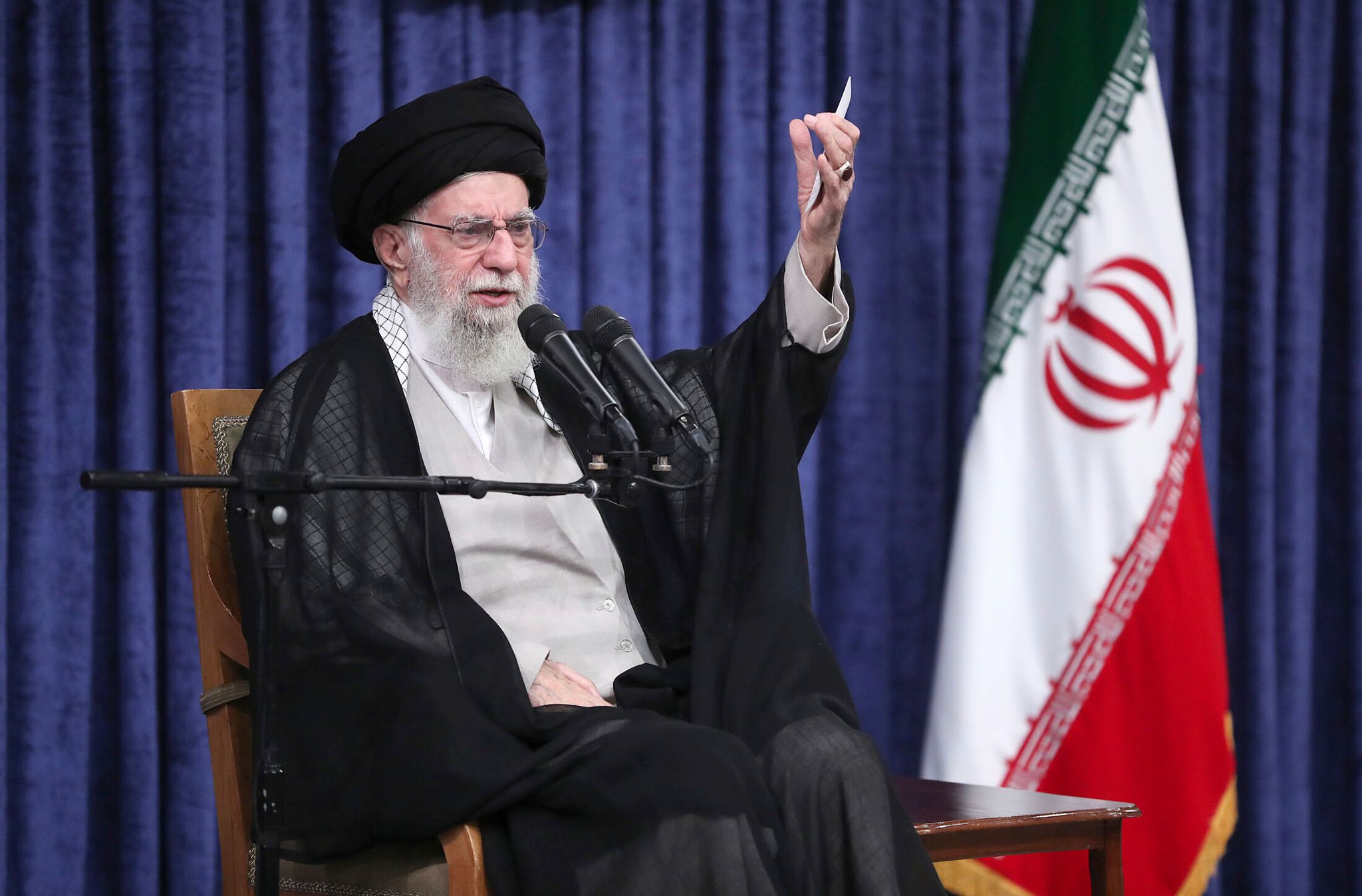 Irans oberster Führer Ali Chamenei bezeichnet die Probleme mit den USA unter Präsident Donald Trump als «unlösbar». (Archivbild)