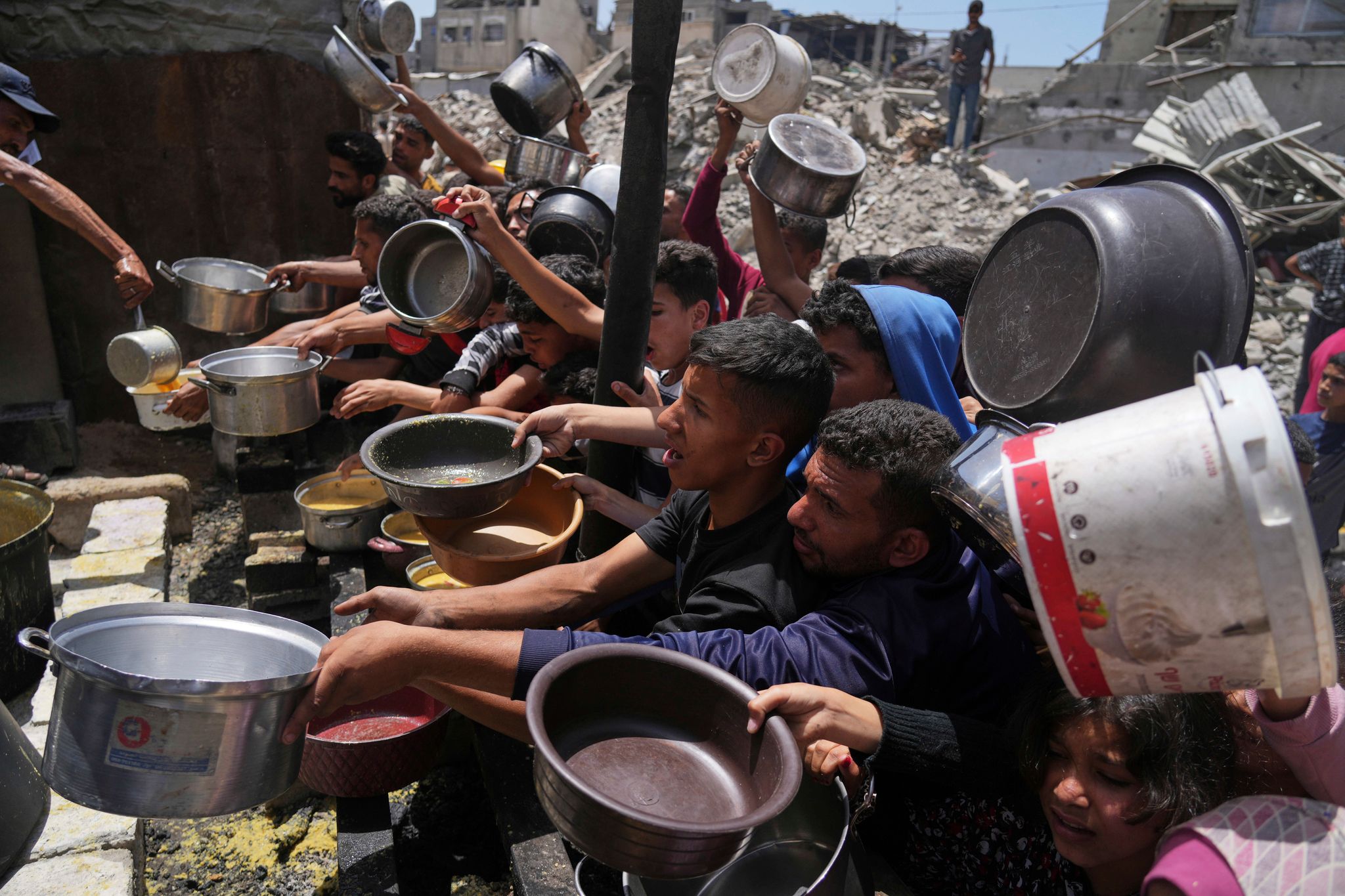 Viele Menschen im Gazastreifen leiden Hunger. (Archivbild)
