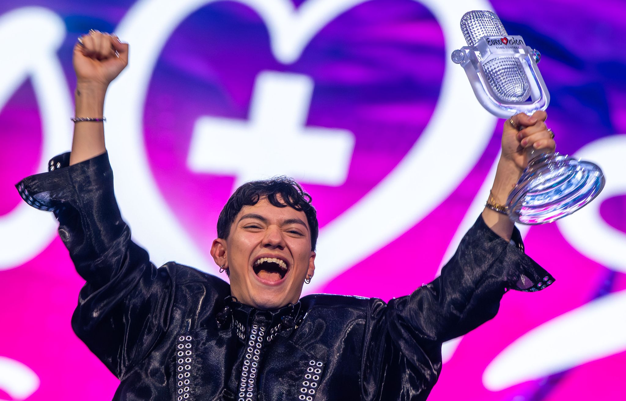 Jubel über den Sieg: JJ erobert in Basel die ESC-Welt. (Archivbild)