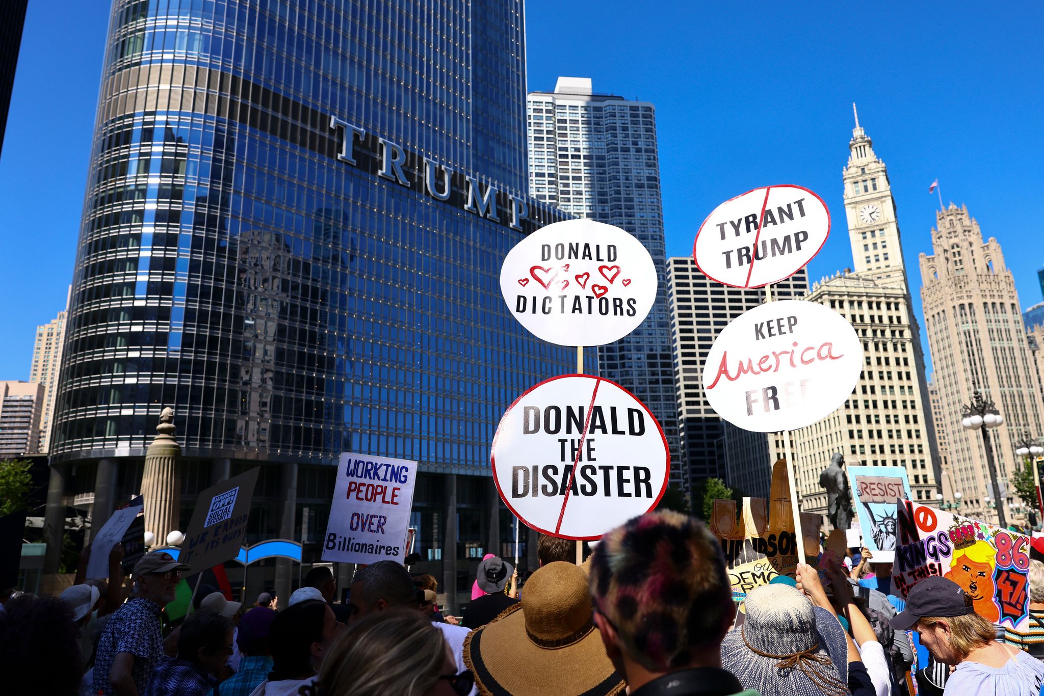 In Chicago kocht die Stimmung hoch. (Archivbild)