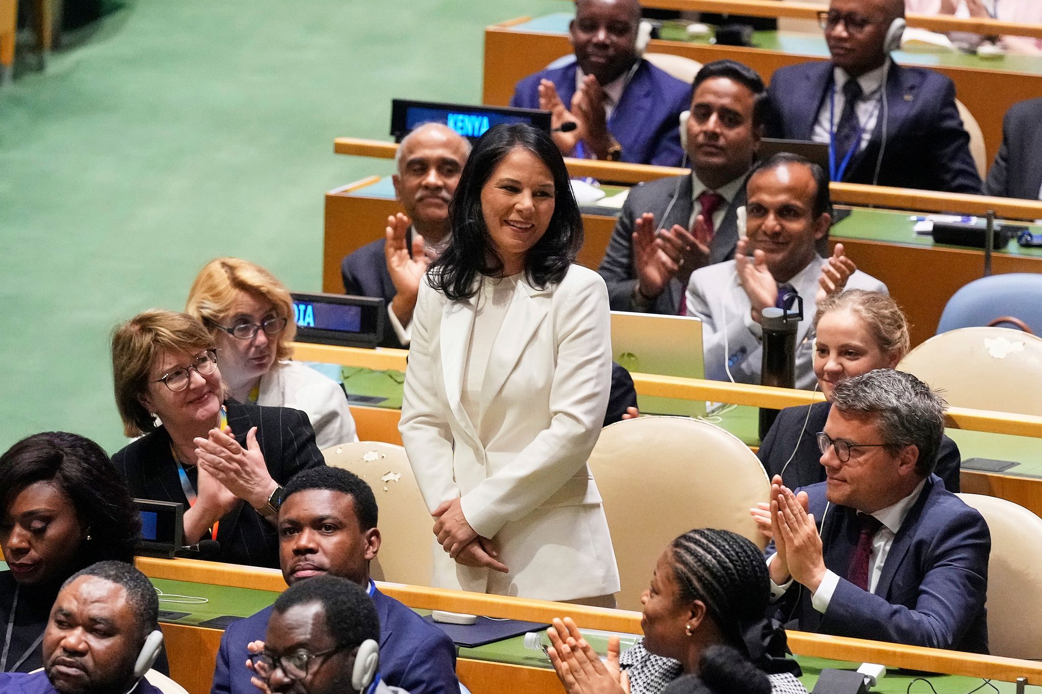 Die Ex-Außenministerin tritt am Dienstag offiziell ihren neuen Job an. (Archivbild)