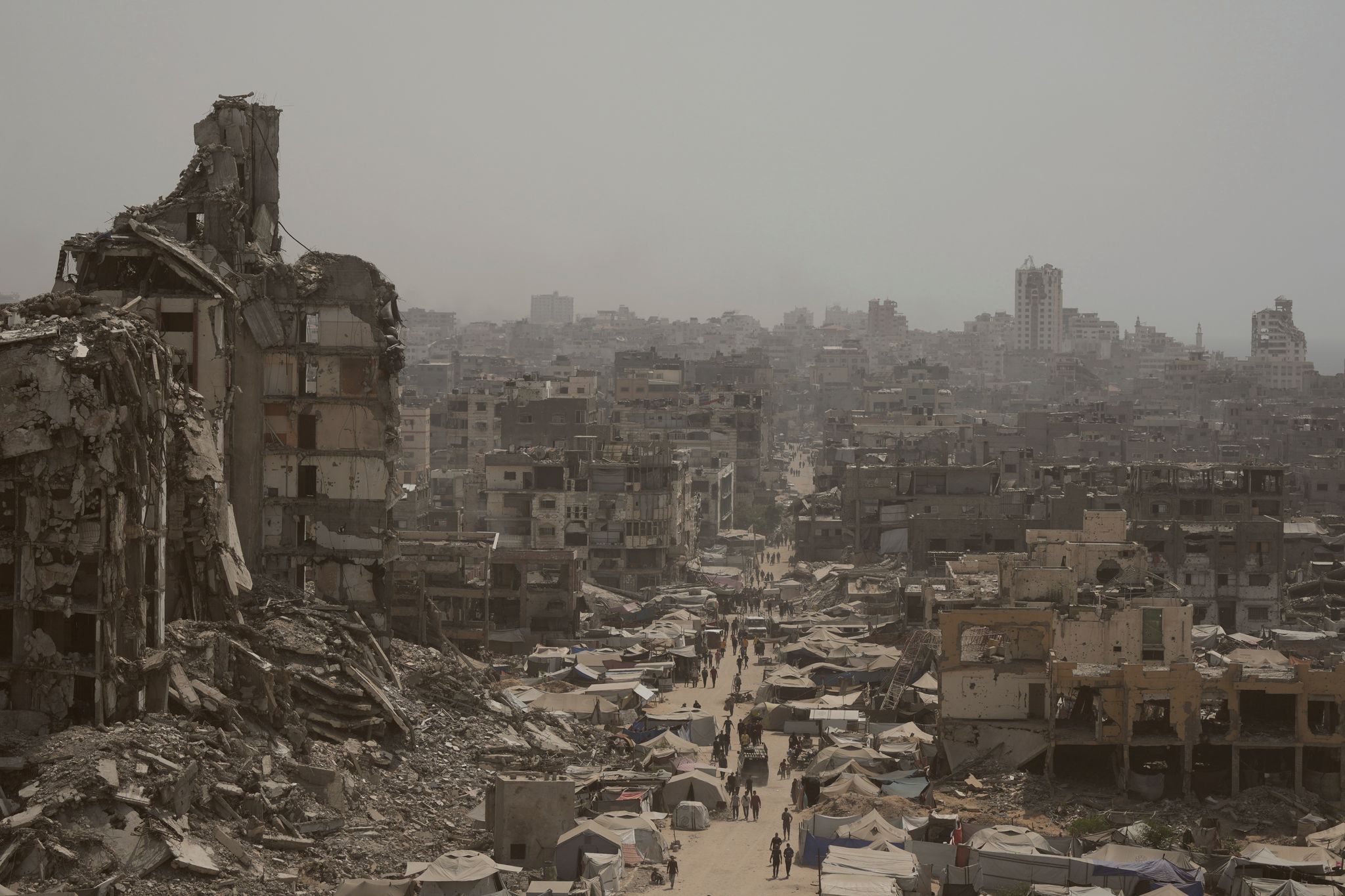 Der Krieg im Gazastreifen dauert schon fast zwei Jahre. (Archivbild)