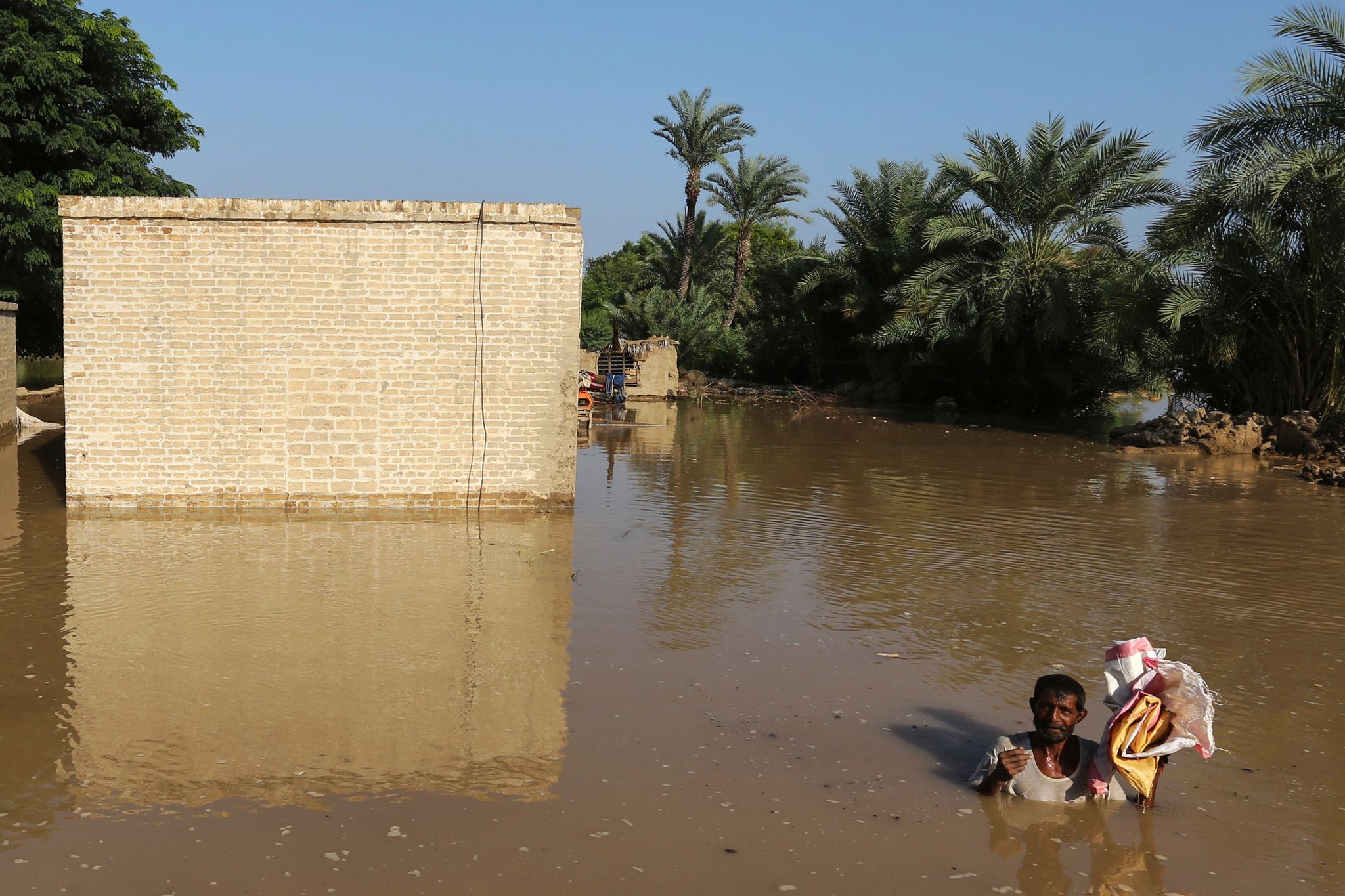 89 Prozent der von Überschwemmungen Betroffenen leben in Ländern mit niedrigem oder mittlerem Einkommen (Archivbild)