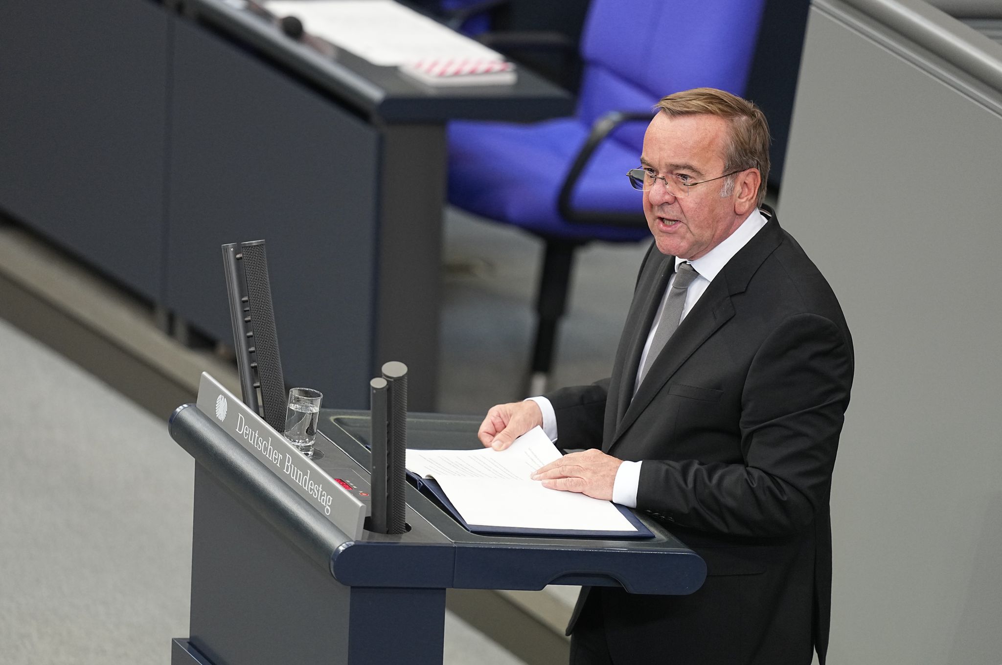 «Putin will uns, Putin will die Nato-Mitgliedstaaten provozieren», sagt Boris Pistorius.