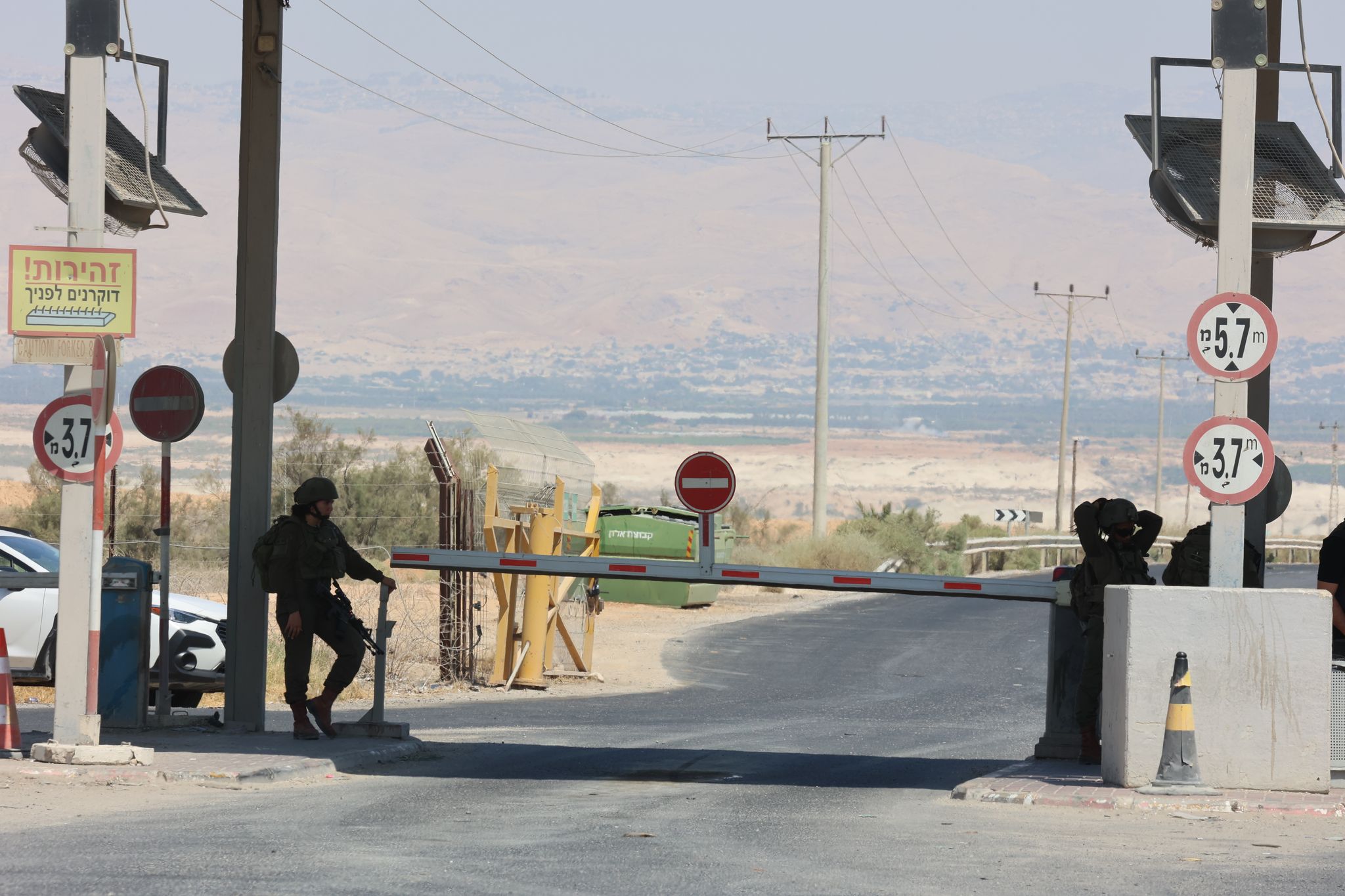 Israel kontrolliert den Grenzübergang zwischen Jordanien und dem Westjordanland. (Archivbild)