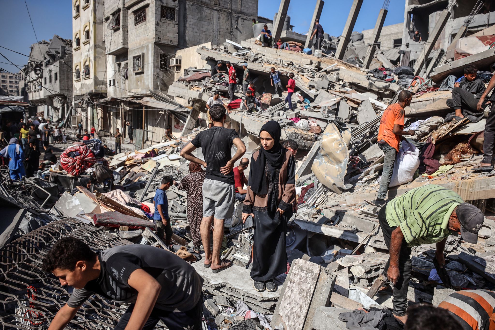 Bei israelischen Angriffen im Gazastreifen starben nach Angaben aus medizinischen Kreisen mindestens 50 Menschen.