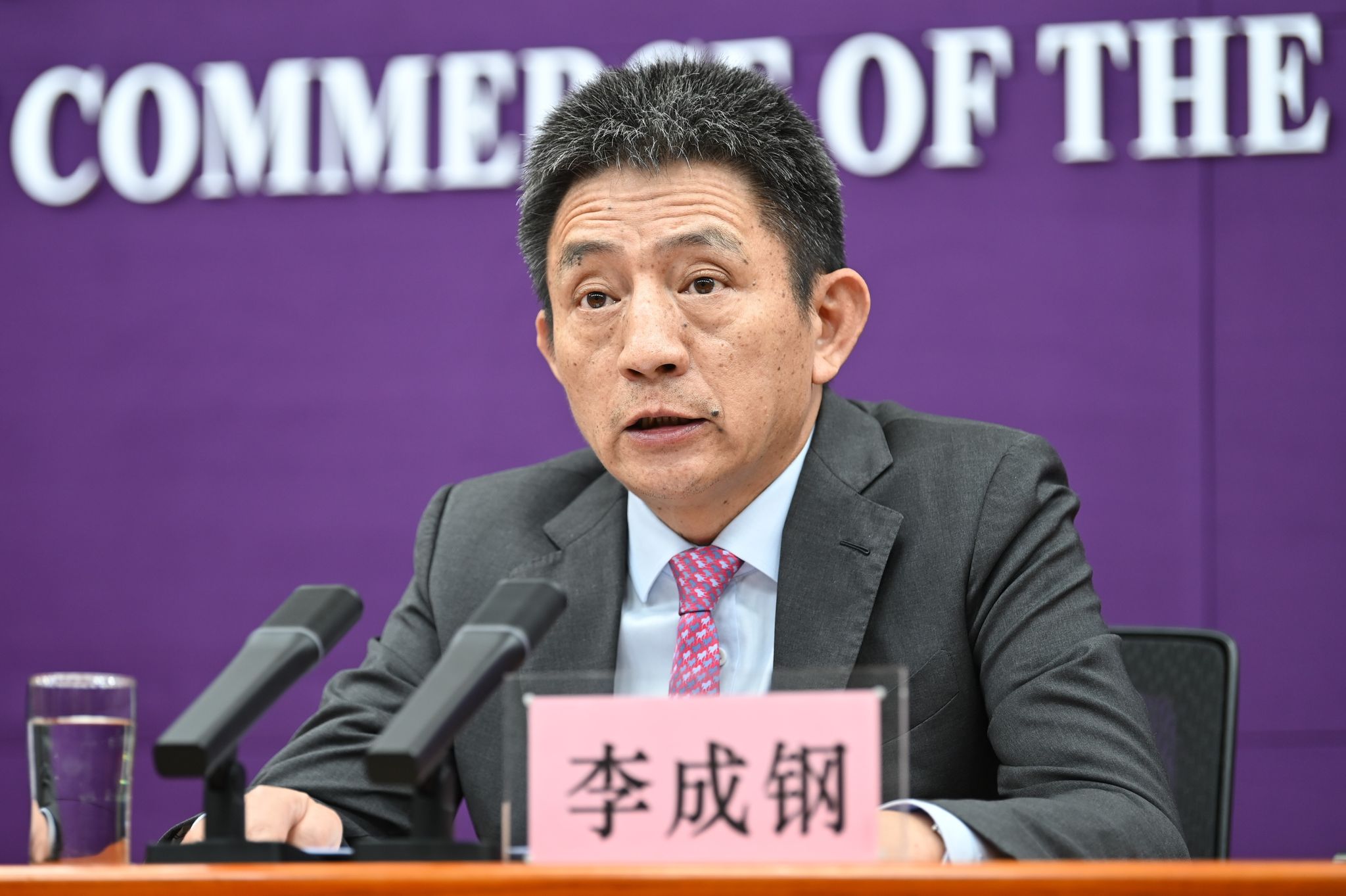 Chinas internationaler Chefverhandler Li Chenggang kommentierte Li Qiangs Ankündigung.