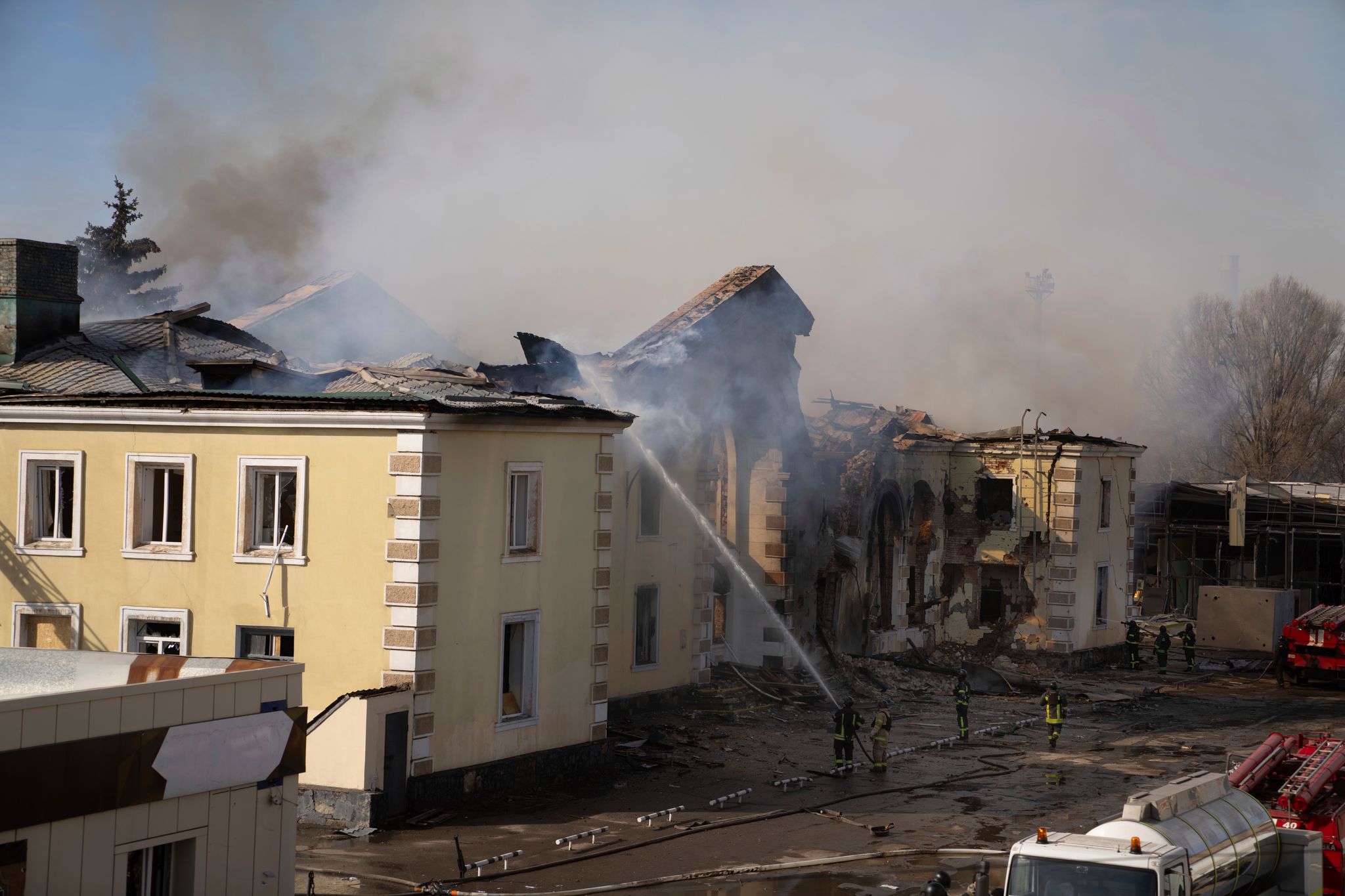 Die frontnahe ostukrainische Stadt Kostjantyniwka ist ständiges Ziel russischer Angriffe. (Archivbild)