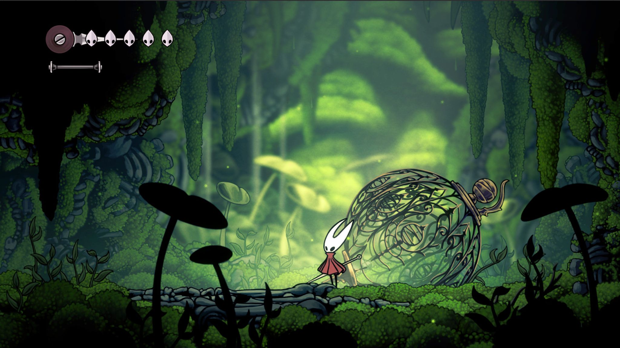 Protagonistin Hornet in «Hollow Knight: Silksong».