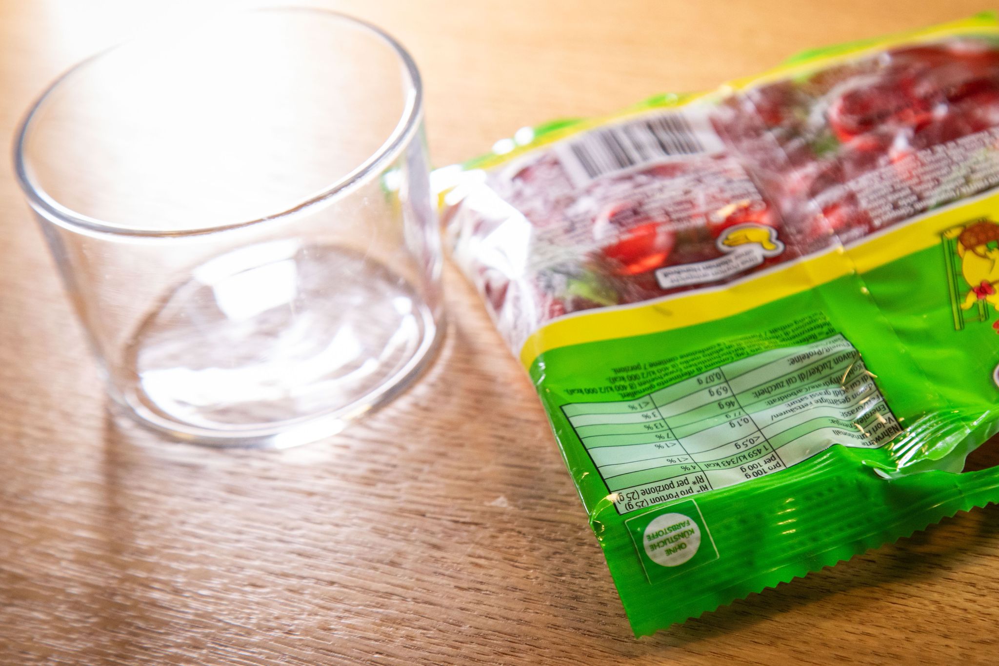 Süße Nascherei: Lässt sich eine Fruchtgummitüte mit einem Hack einfach öffnen und wieder verschließen?