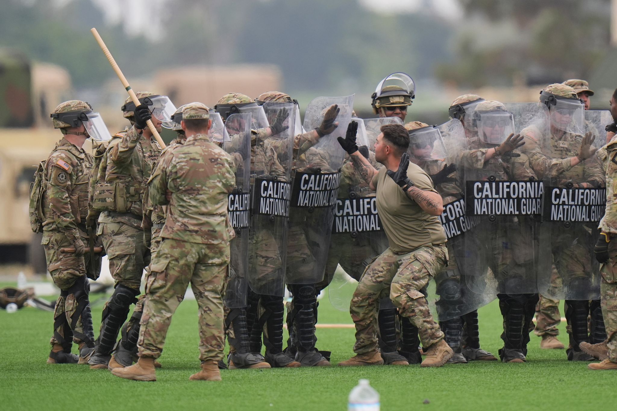 Ein Richter verpasst Trump zum Einsatz der Nationalgarde in Los Angeles einen Dämpfer. (Archivbild)