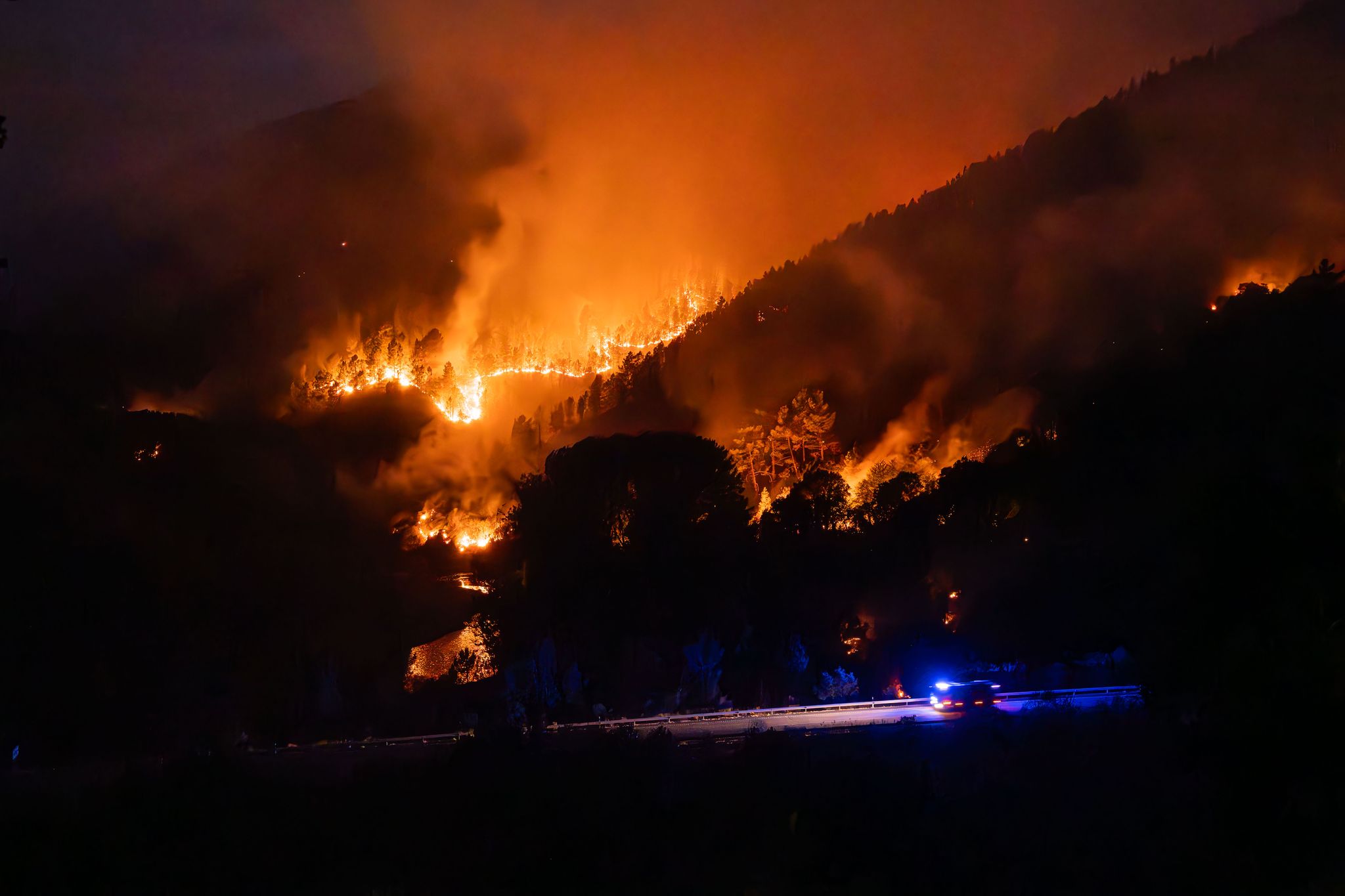 Waldbrände verursachen hohe Kohlenstoff-Emissionen. (Archivbild)