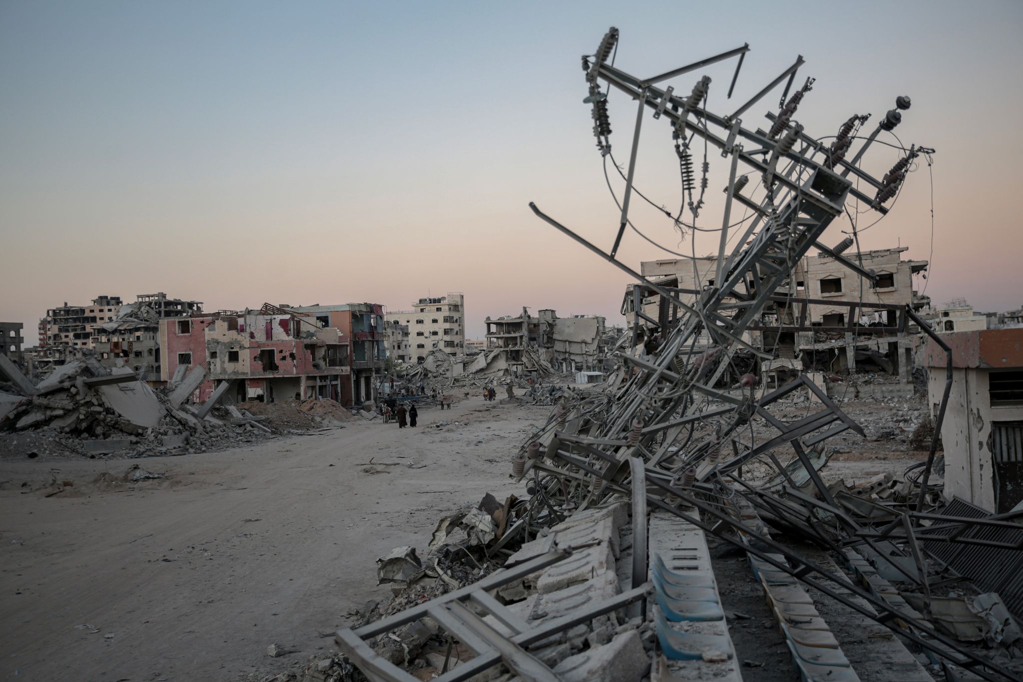 Zerstörte Gebäude im Gazastreifen. (Archivbild)