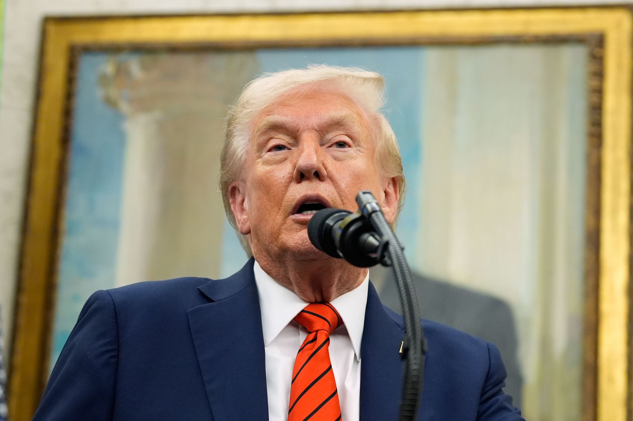 Trump reist am Sonntag in den Nahen Osten.