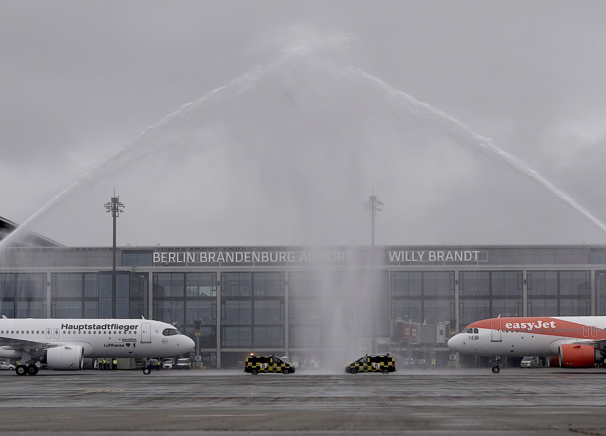 Am 30. Oktober 2020 landeten die ersten Flugzeuge am Hauptstadtflughafen BER. (Archivbild)
