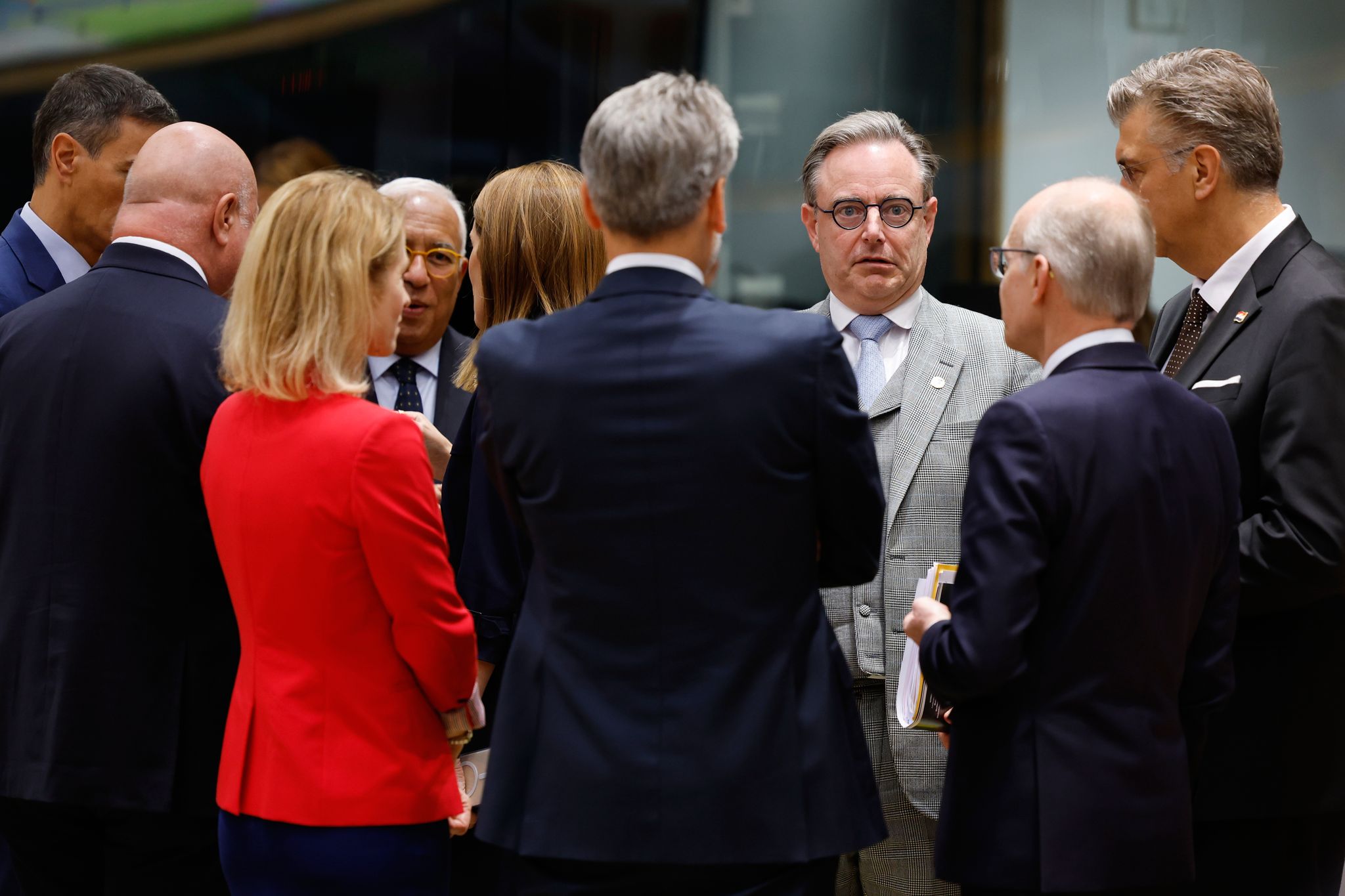 Der belgische Premierminister Bart De Wever forderte beim Gipfel Sicherheiten und gab letztlich auch sein OK.