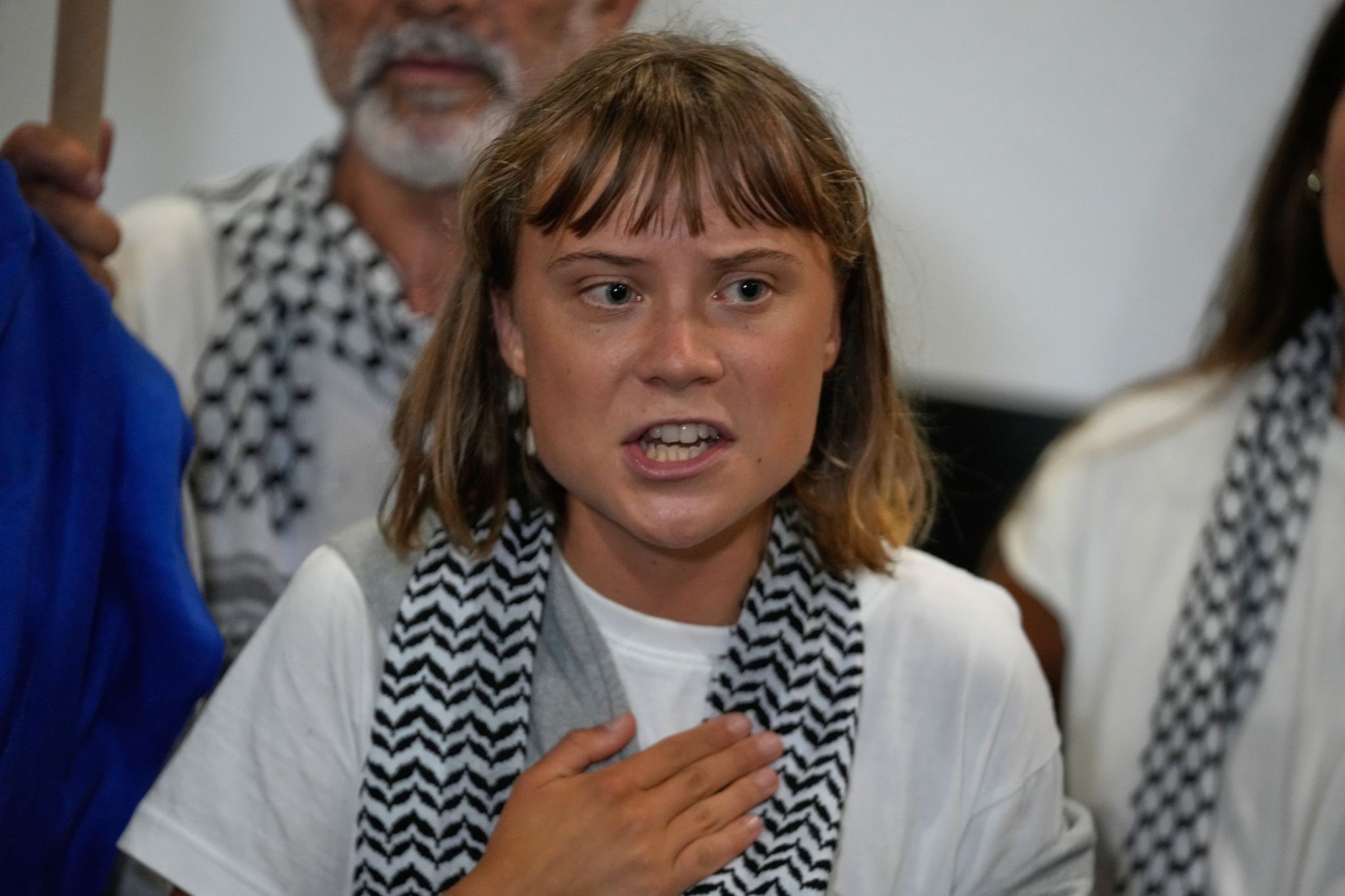 Greta Thunberg keilt gegen US-Präsident Trump. (Archivbild)