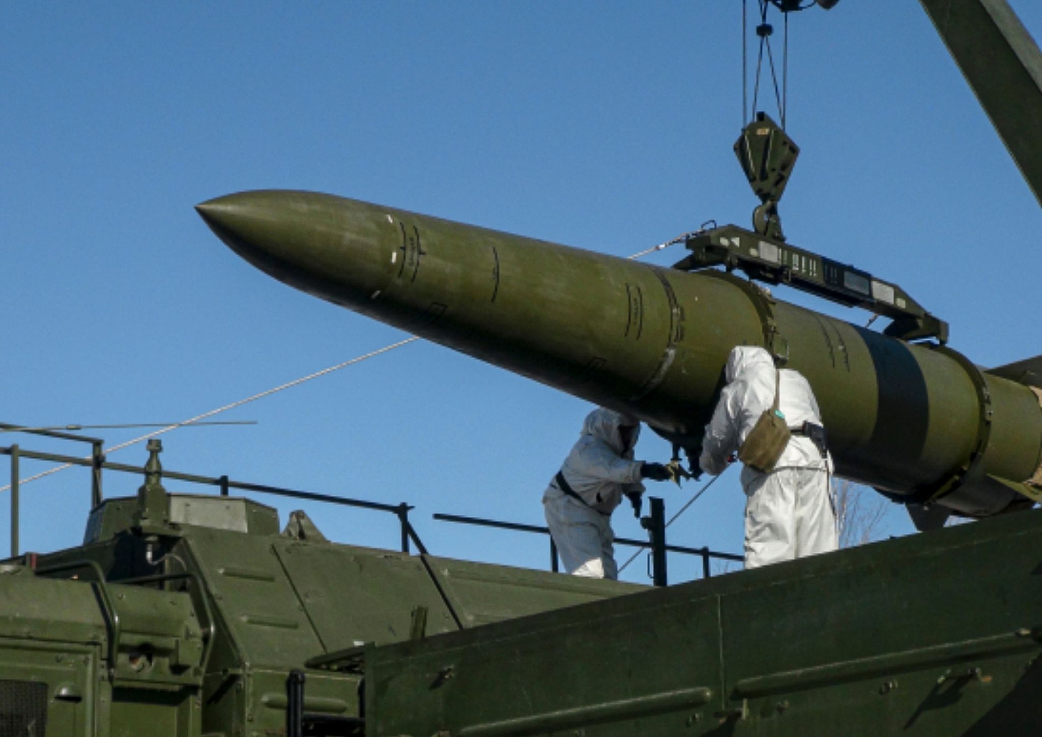 Das russische Militär feuert immer wieder ballistische Raketen auf Ziele in der Ukraine ab. (Archivbild)