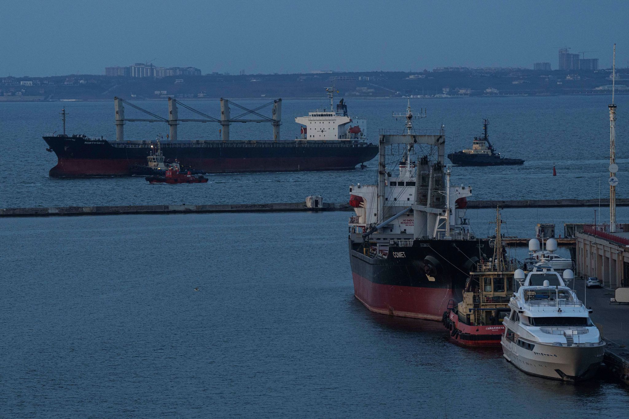 Die ukrainische Schwarzmeerregion Odessa ist immer wieder Ziel russischer Angriffe. (Archivbild)