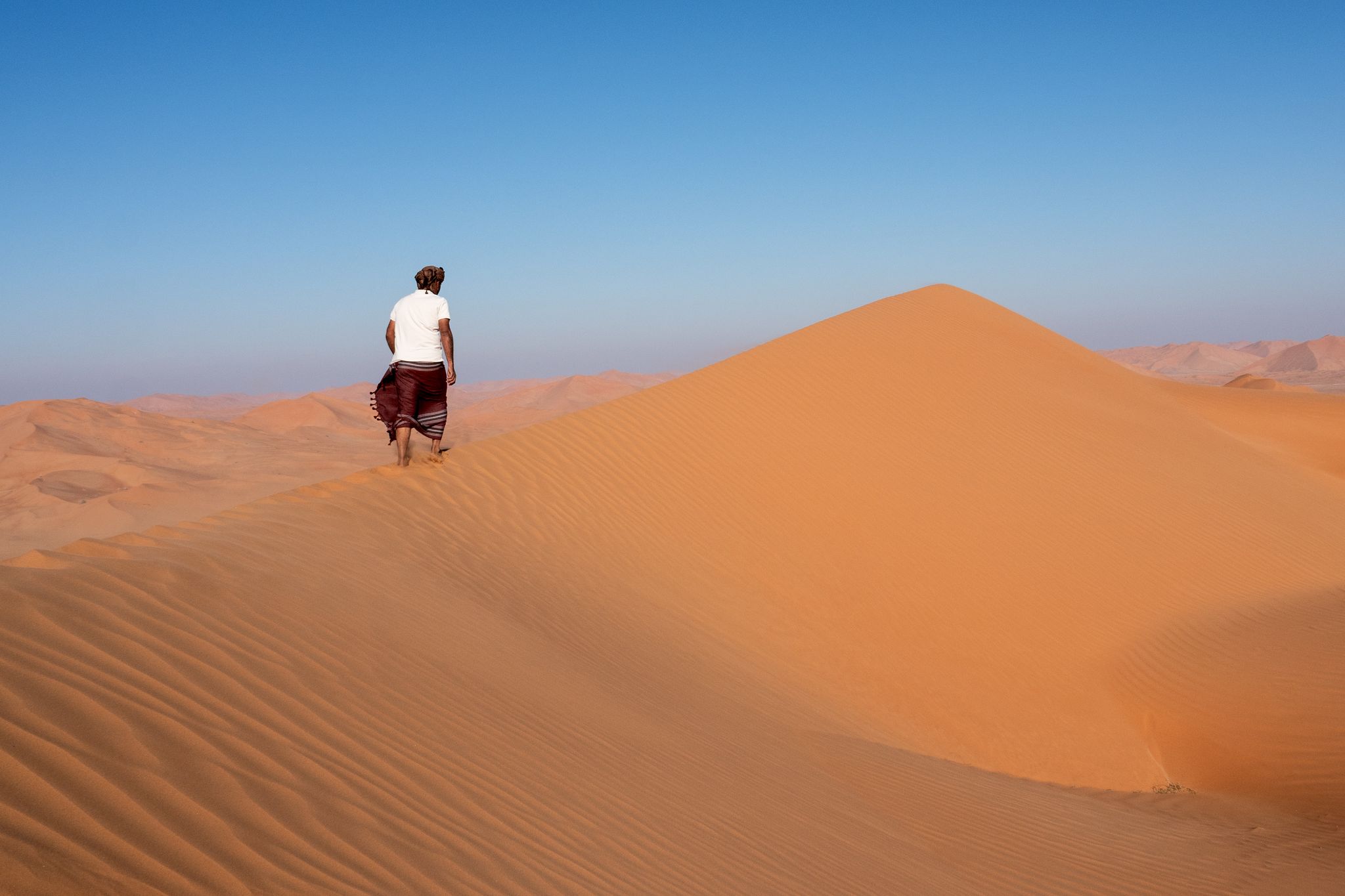 Sand, so weit das Auge reicht - das ist das Markenzeichen der Rub al-Chali.