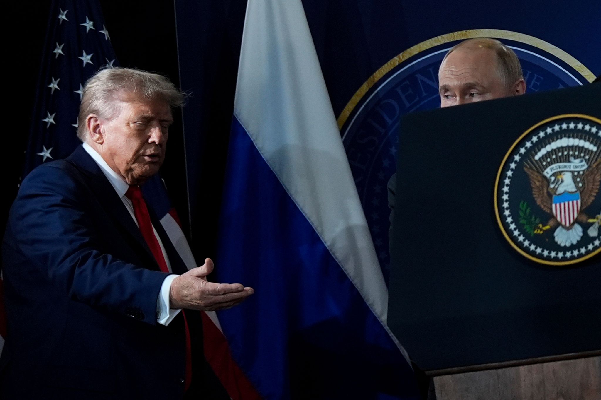 Persönlich begegneten sich Trump und Putin zuletzt in Alaska. (Archivbild)