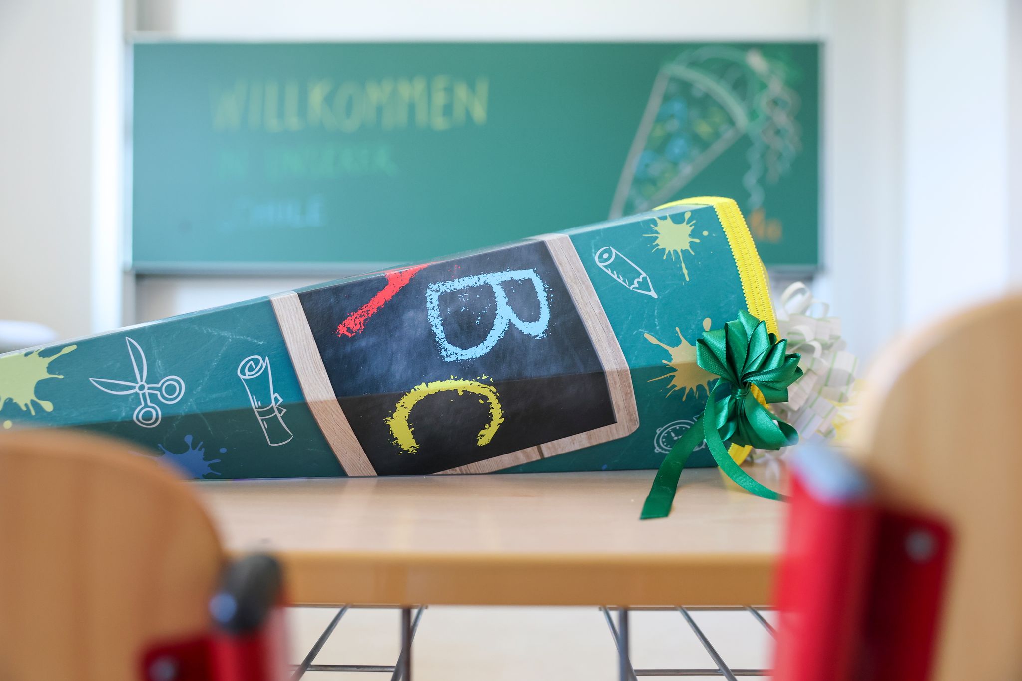 Die Zahl der Erstklässler in Deutschland sinkt erneut. (Symbolbild)