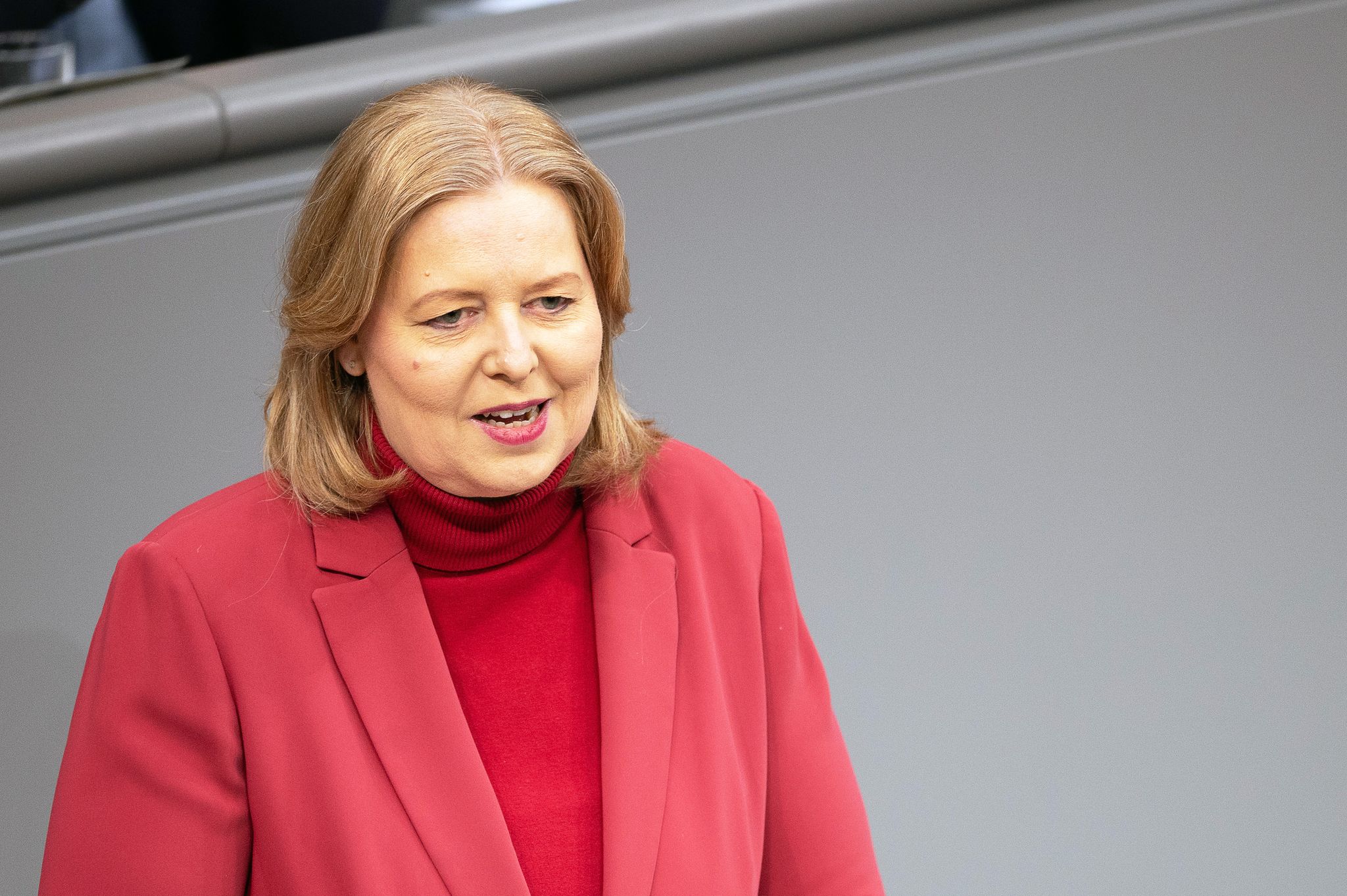 Arbeitsministerin Bärbel Bas rechnet mit einer Mehrheit für das Rentenpaket bei der Abstimmung im Bundestag.