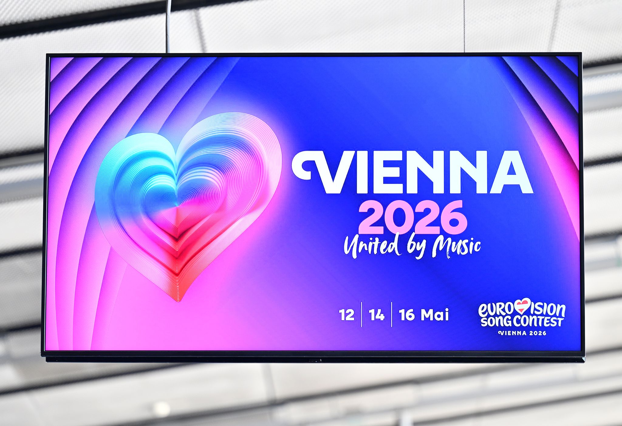 Das Design für den ESC 2026 steht bereits fest - jetzt gibt es Überlegungen, ob Kanada bei dem Musikwettbewerb auftreten könnte. (Archivbild)