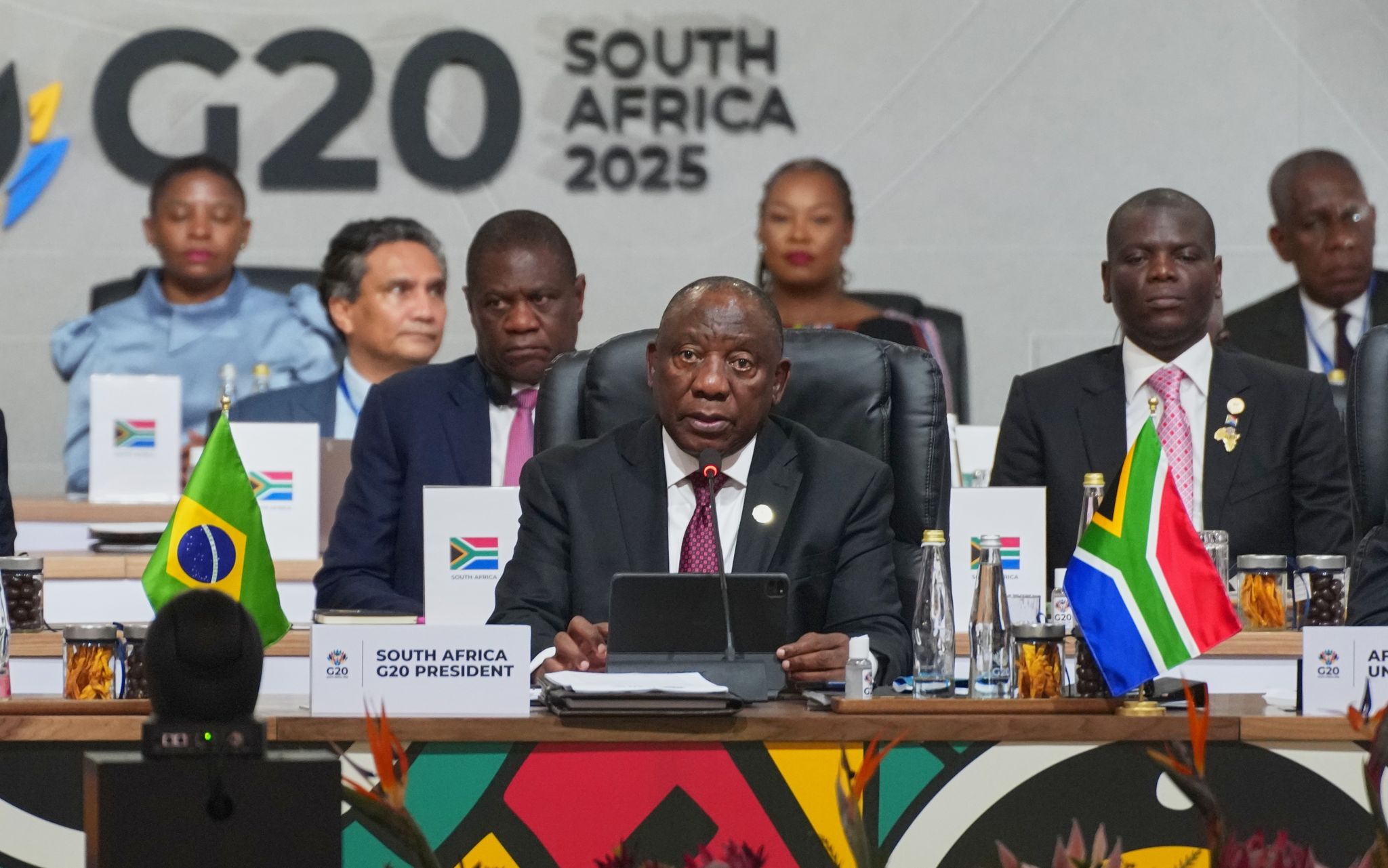 Trotz des US-Boykotts kann der südafrikanische Präsident Cyril Ramaphosa beim G20-Gipfel in Johannesburg punkten.