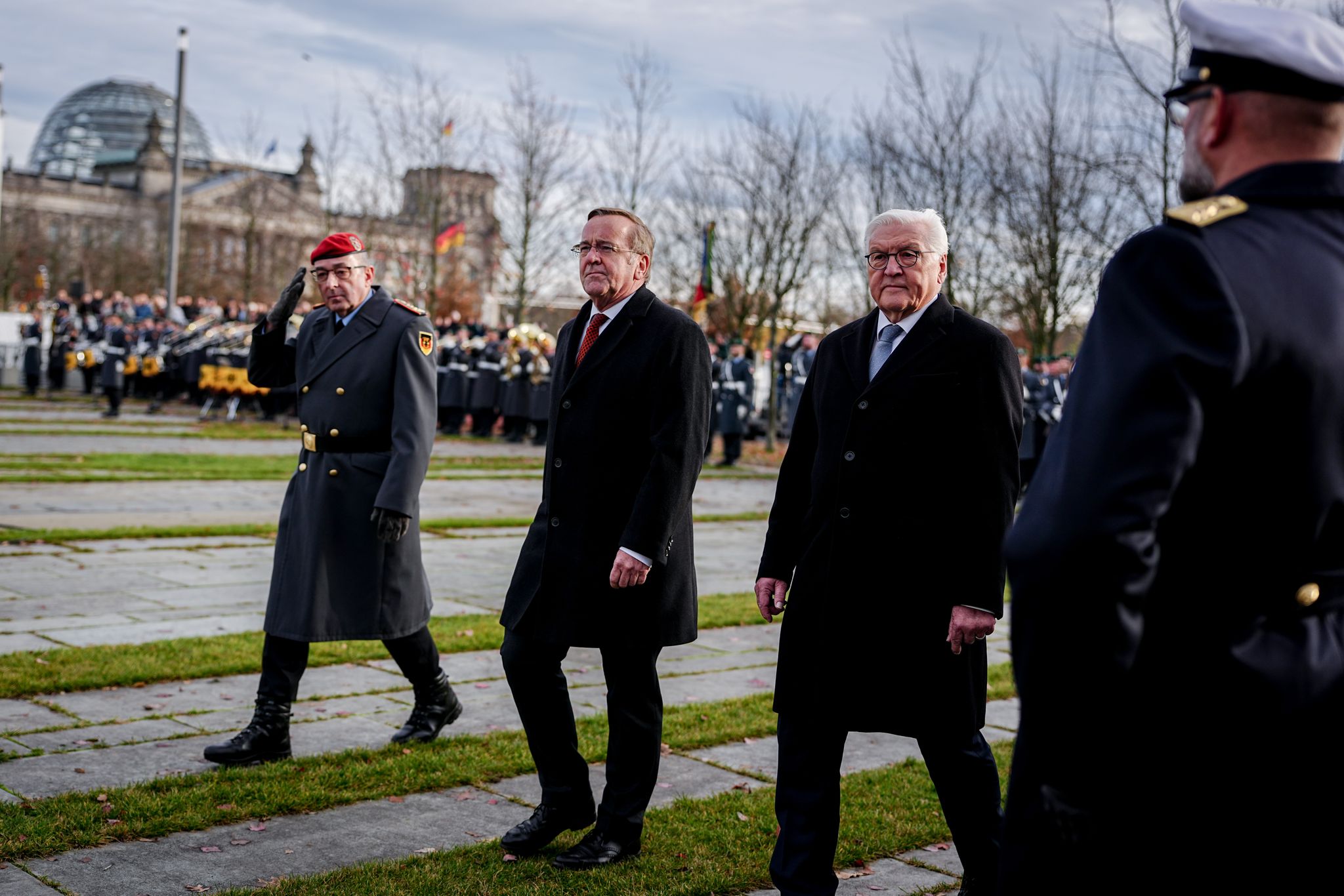 Der Bundespräsident würdigte die Bundeswehr, die tief verankert im freiheitlichen Gemeinwesen und «Armee unserer Demokratie» sei.