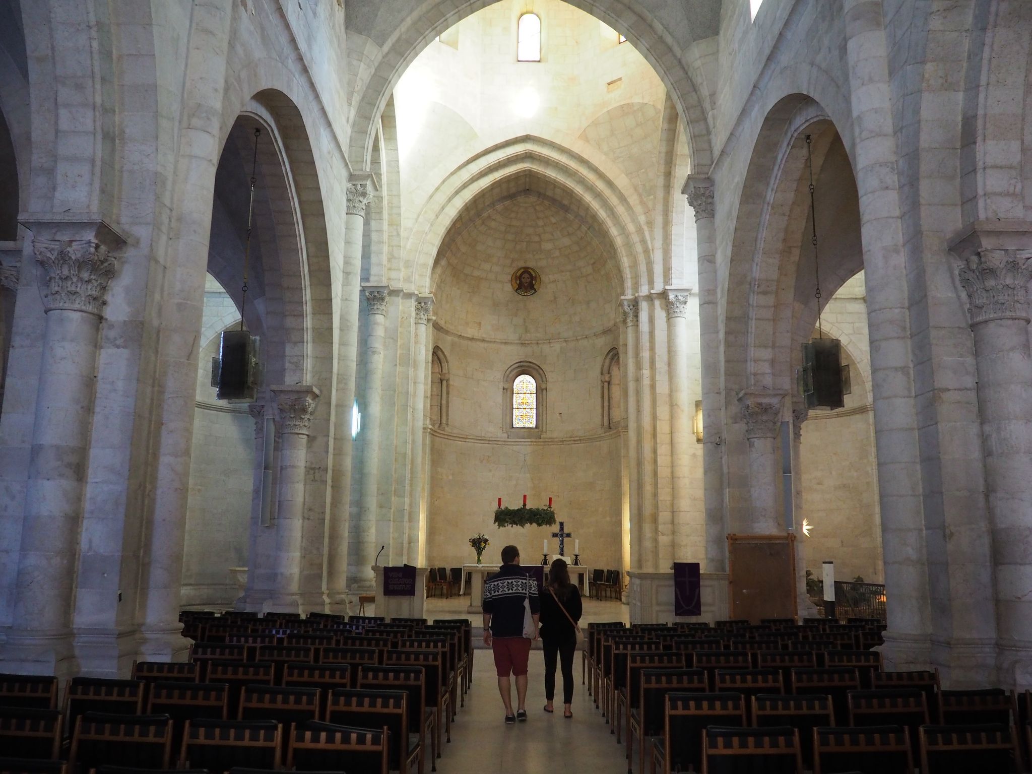 In der evangelischen Erlöserkirche in der Altstadt von Jerusalem warf Bischof Ibrahim Azar in seiner Predigt am Reformationstag Israel einen Völkermord vor. (Archivbild)