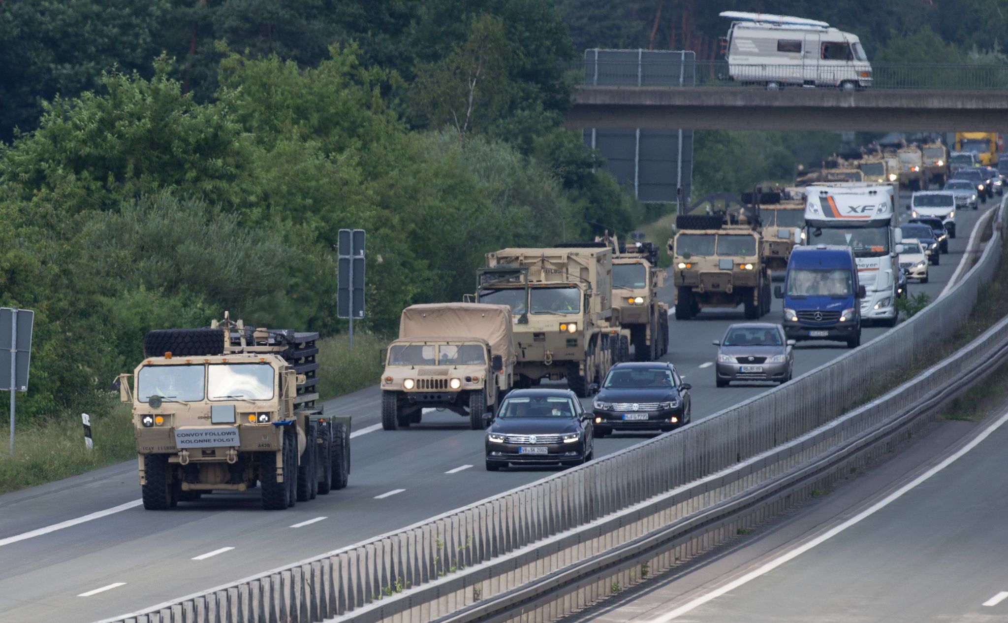 In Notfallsituationen sollen Militärs künftig von bestimmten Regeln für den Güterverkehr ausgenommen werden. (Archivbild)