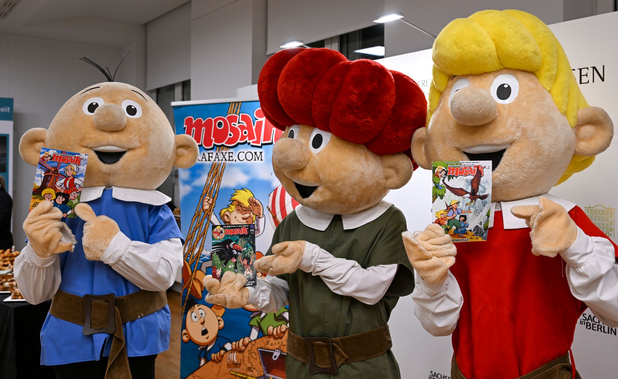 Abrax, Brabax und Califax sind seit Jahrzehnten allmonatlich unterwegs.