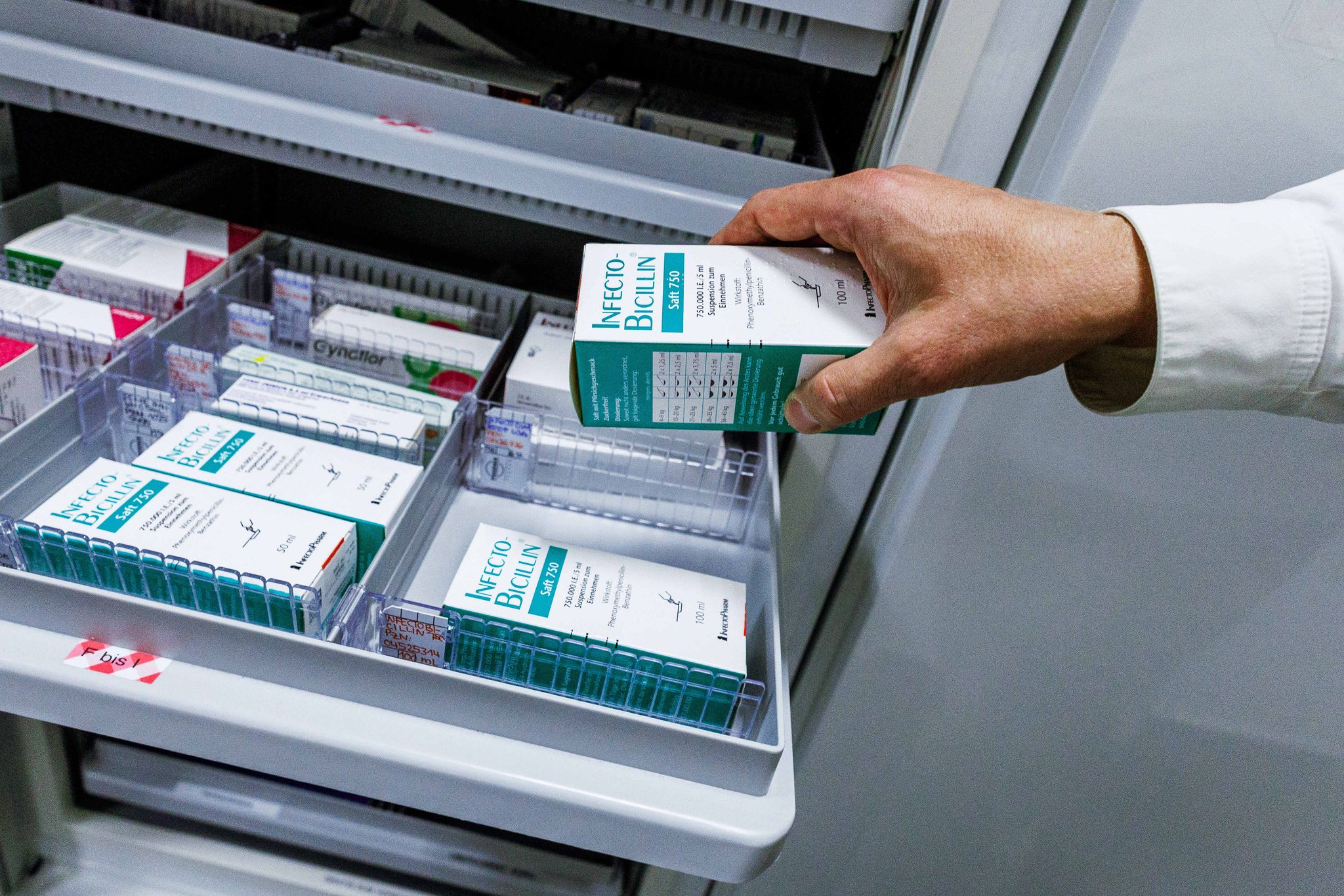 Viele Antibiotika basieren auf Penicillinen. (Illustration)