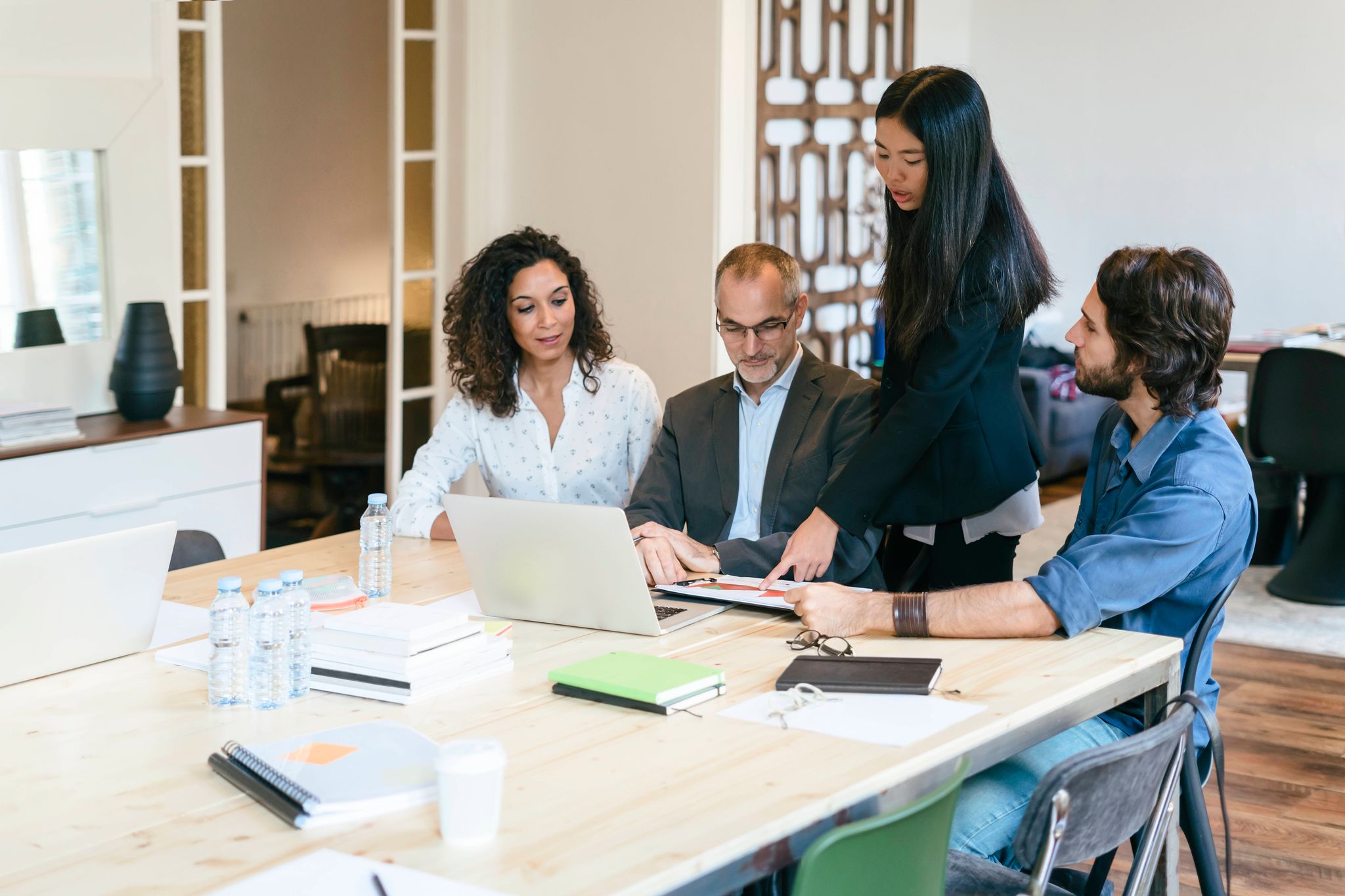Ein Mitarbeiterrat kann Partizipation im Unternehmen fördern.