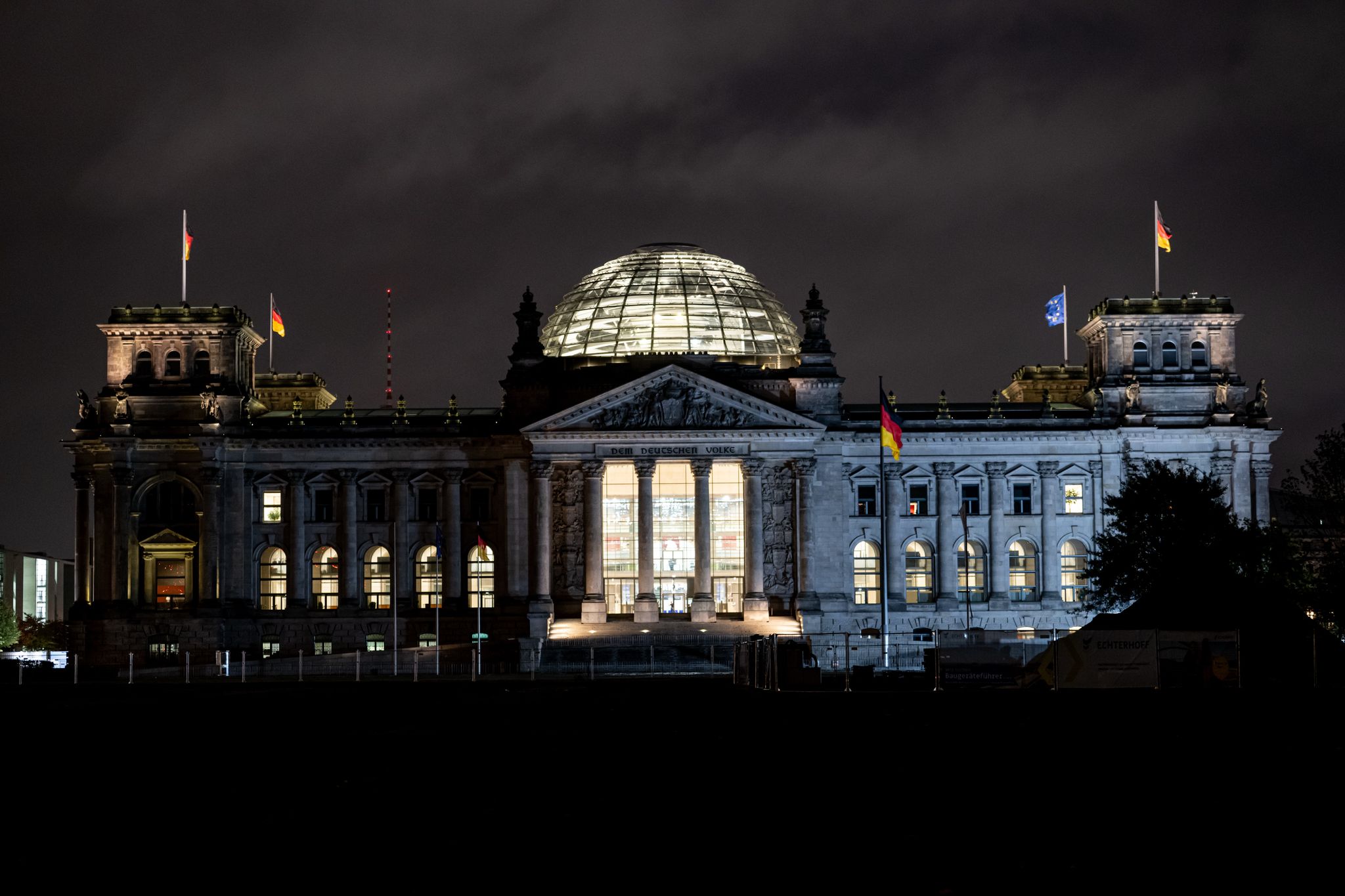 Der Bundestag kämpft mit einem Ausfall des Internets. (Archivbild)