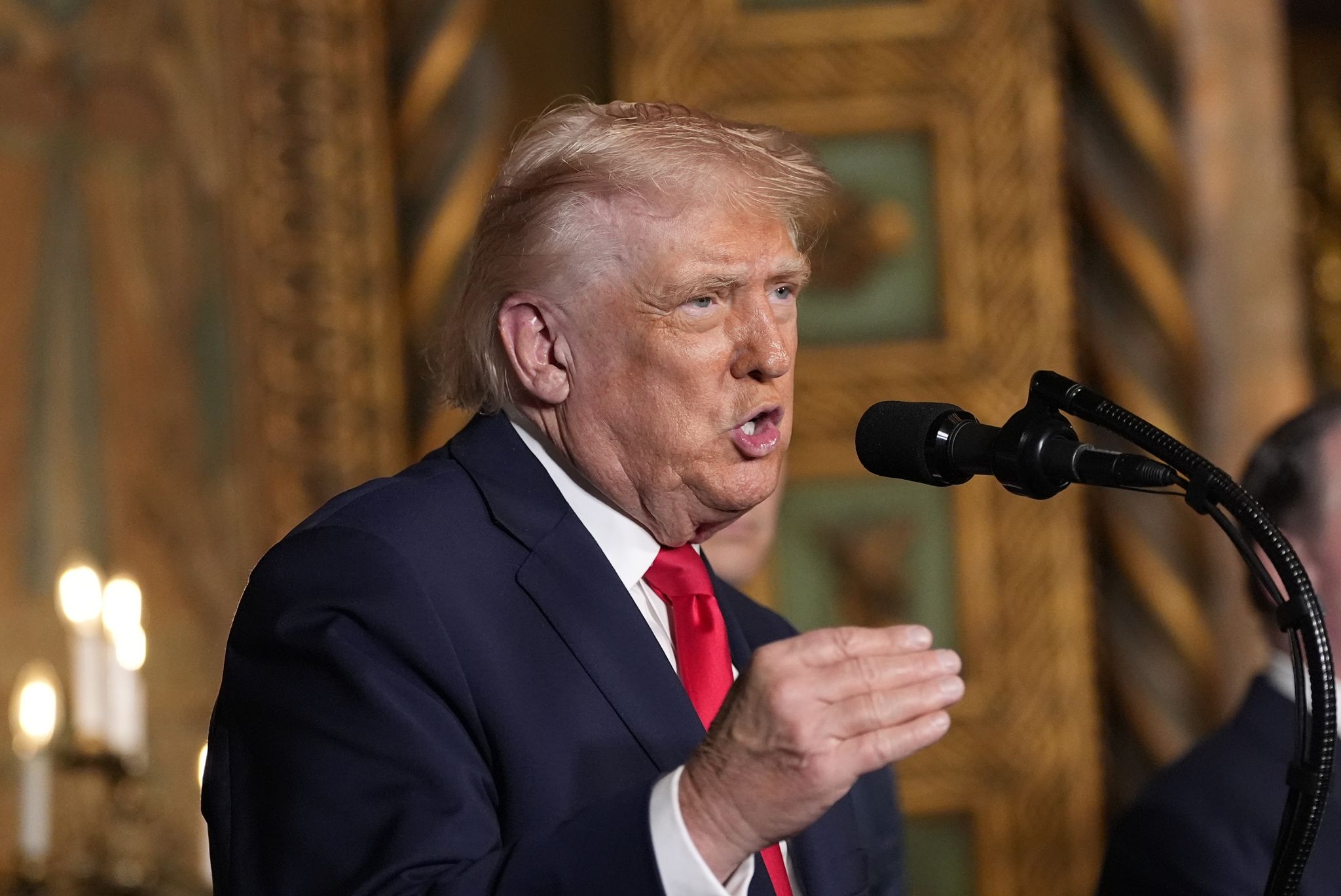 Trump will das Öl behalten.