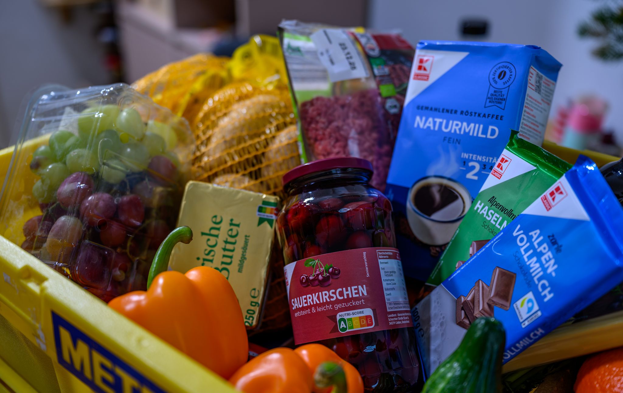 Einige Lebensmittel sind derzeit deutlich günstiger als Ende 2024. (Symbolbild)