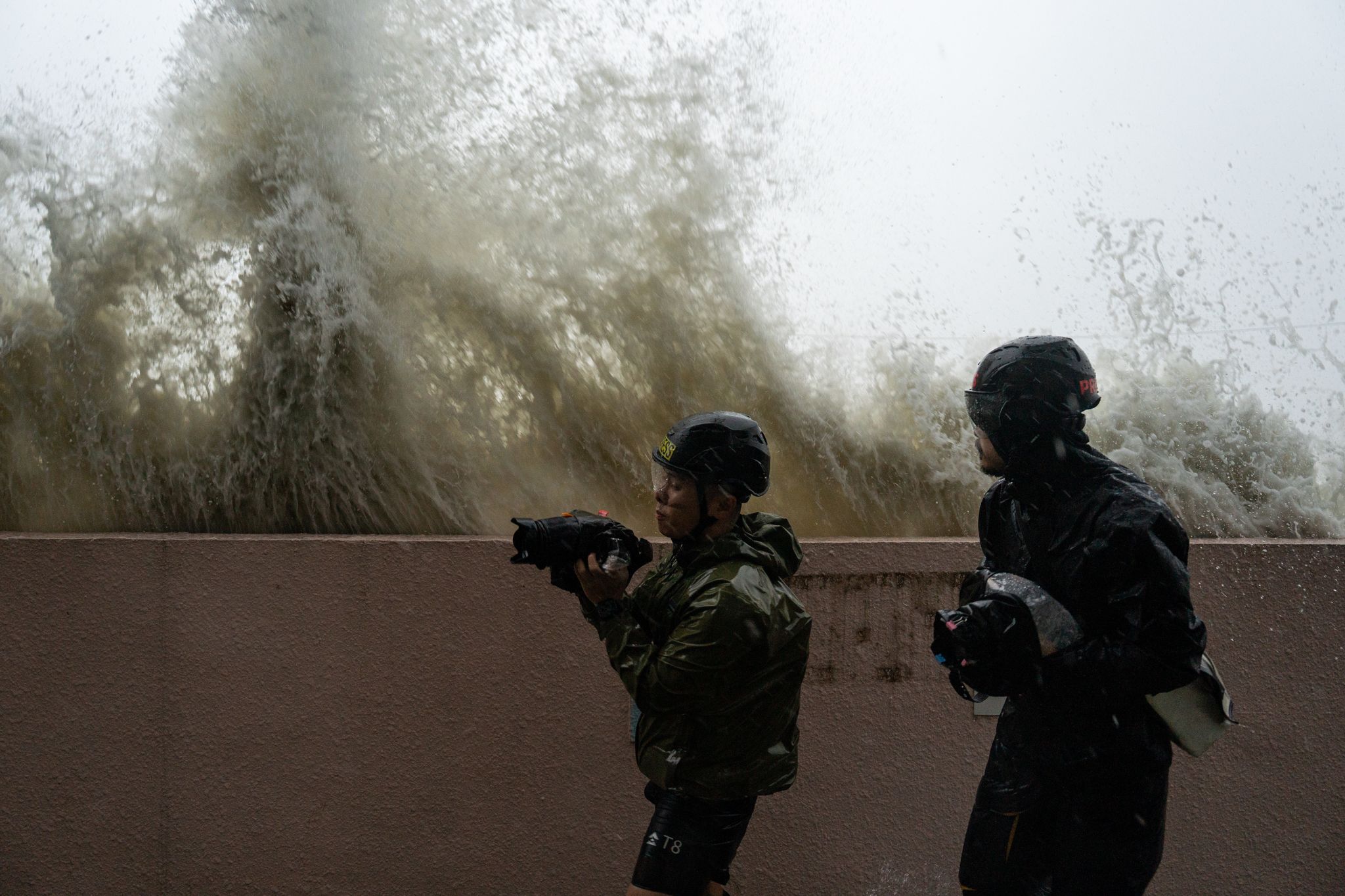 Der Taifun «Ragasa» im September war einer der schwersten Stürme der zu Ende gegangenen Wirbelsturmsaison. In Hongkong richtete er Schäden an. (Archivbild)