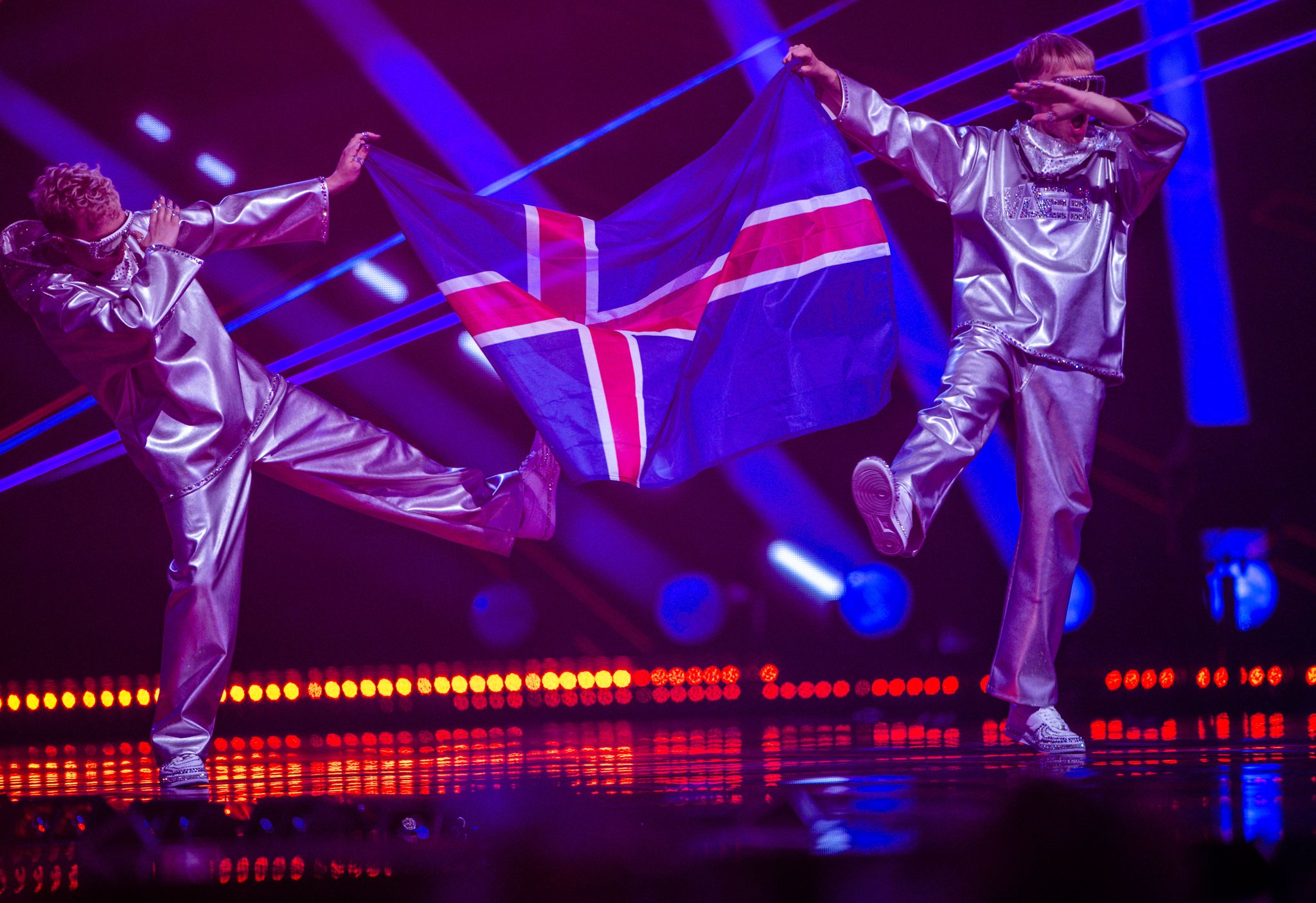 Island war in diesem Jahr noch mit Væb und ihrem Song «Róa» beim ESC dabei. (Archivbild)