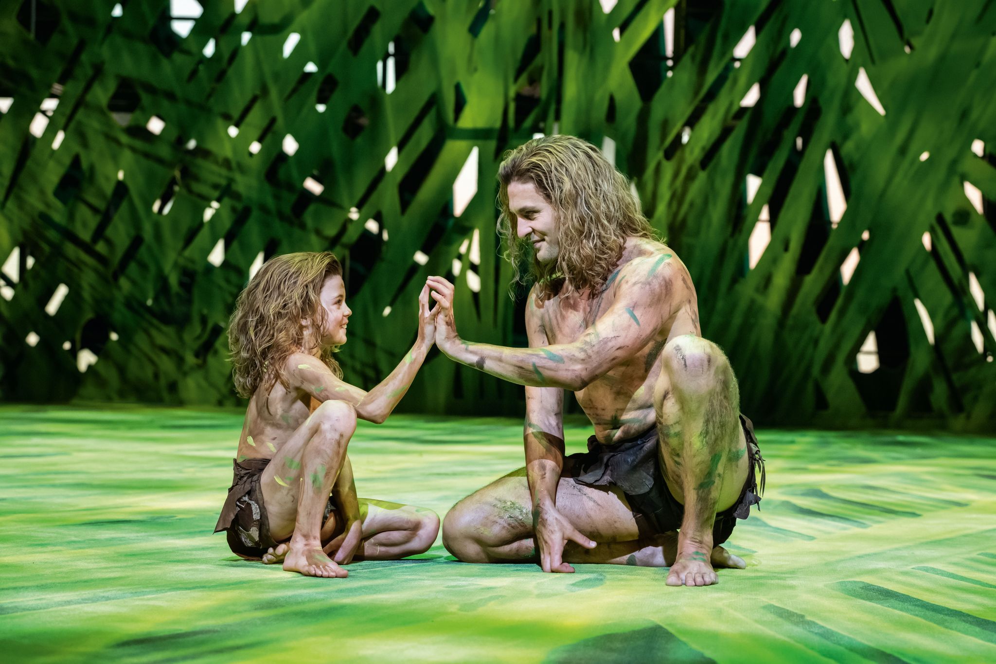 Am 19.12. stehen Vater und Sohn beim Musical «Tarzan» gemeinsam auf der Bühne.