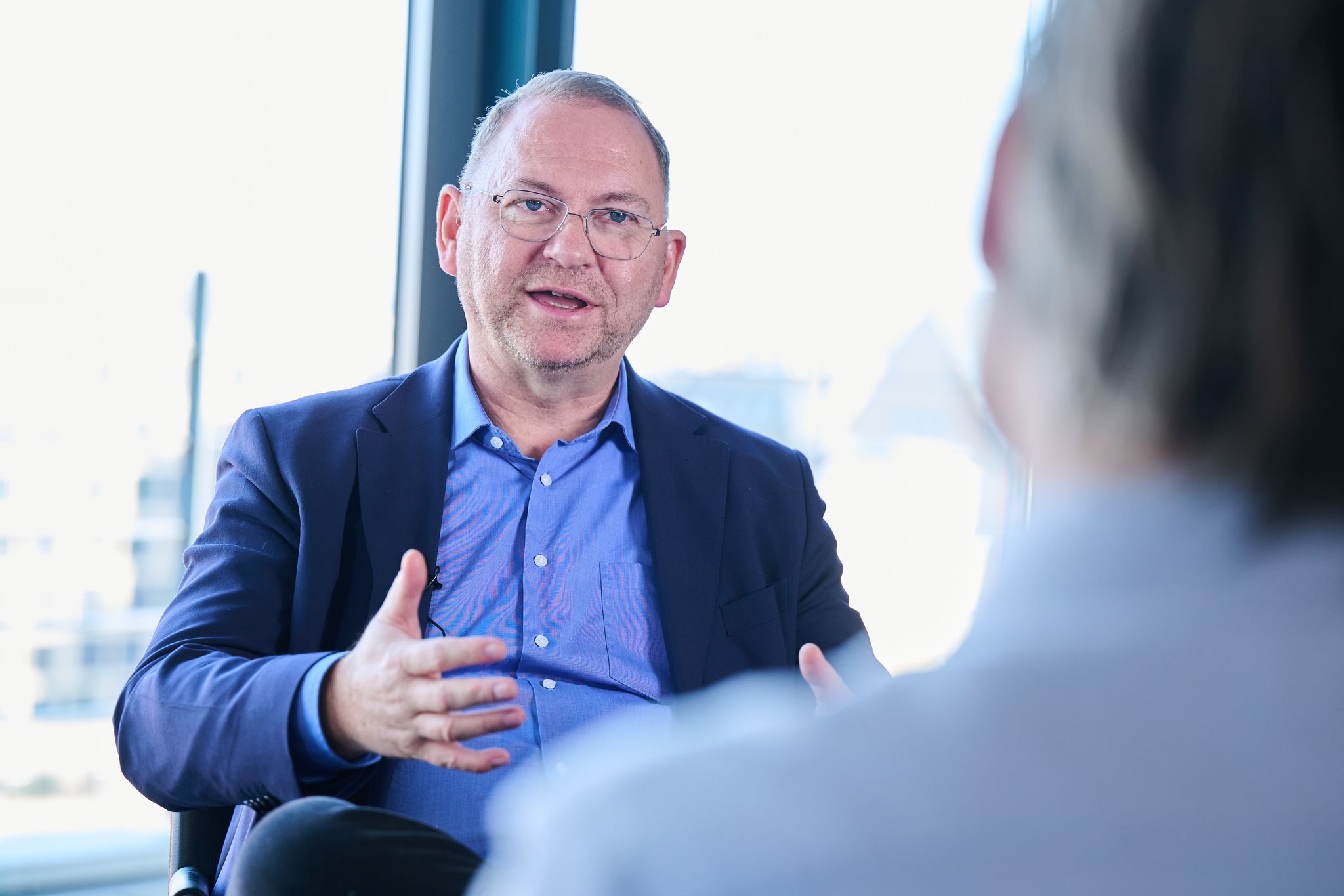 Verdi-Chef Frank Werneke: «Es ist da eine sehr kämpferische Stimmung.»