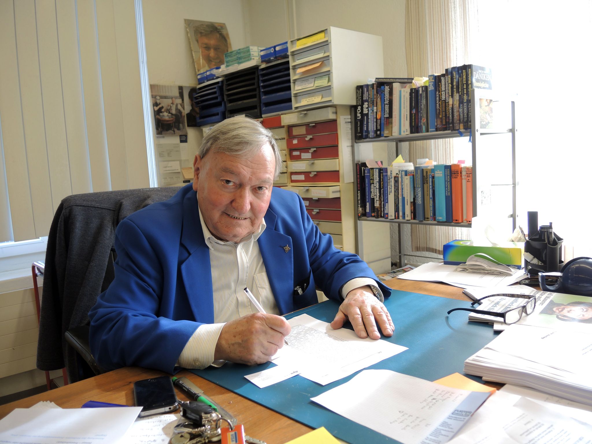 Erich von Däniken wurde 90 Jahre alt.