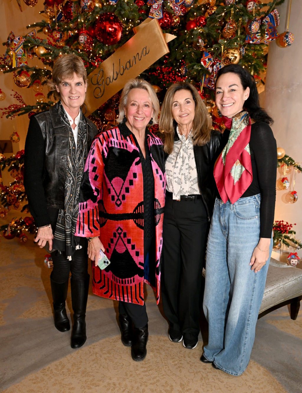 Petra Reinbold (Schützenfestzelt), Marianne Wille (Dallmayr), Annette Schnell (Dr. Schnell Chemie) und Gräfin Charlotte von Oeynhausen (PR)