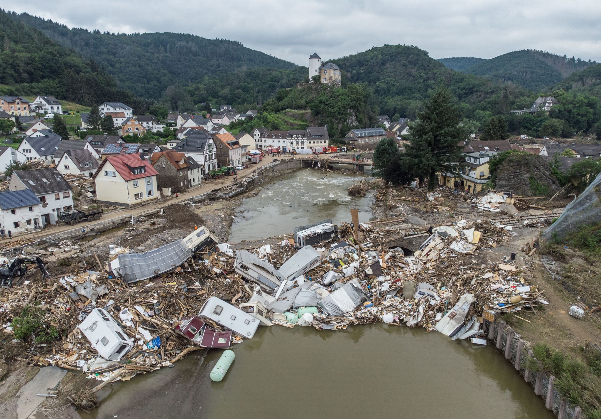Bei der Flutkatastrophe in Rheinland-Pfalz kamen damals 136 Menschen zu Tode.