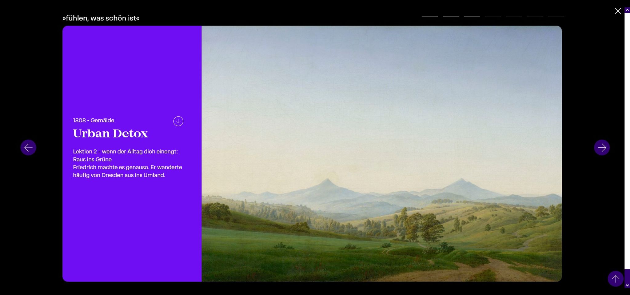 Raus aus der Stadt und rein ins Grüne ist keine neue Sehnsucht. Schon Caspar David Friedrich beging seinerzeit gerne Stadtflucht von Dresden.