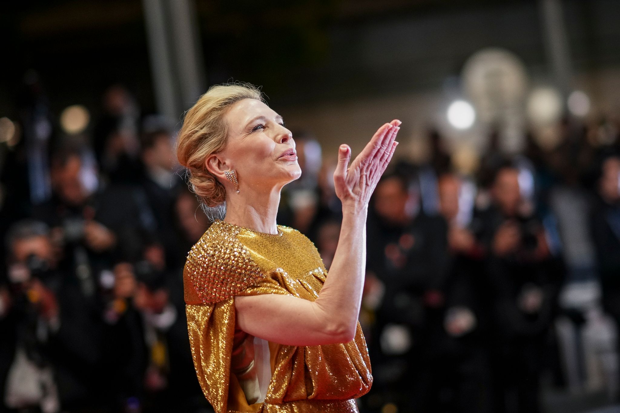 Cate Blanchett bei der Premiere ihres Films «Rumours» in Cannes.