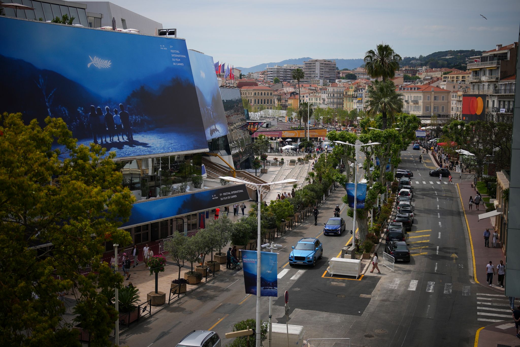 Das Zentrum der Filmfestspiele in Cannes: der Palais des Festivals an der Croisette.